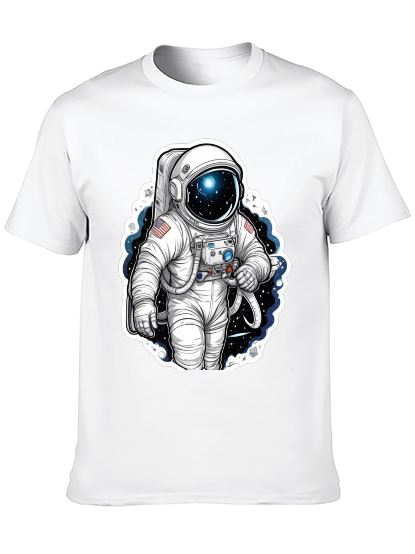 Astronaut Graphic Tee - Space Explorer Shirt
