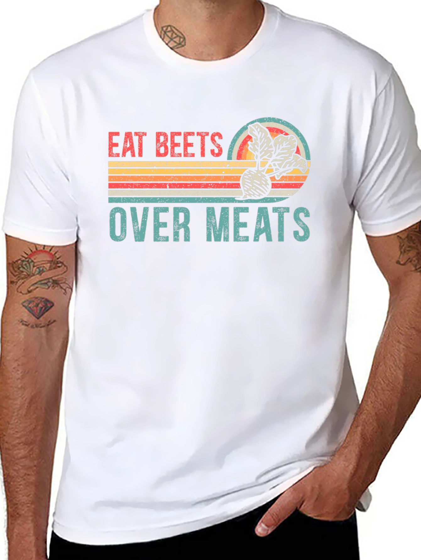 Eat Beets Over Meats Graphic T-Shirt