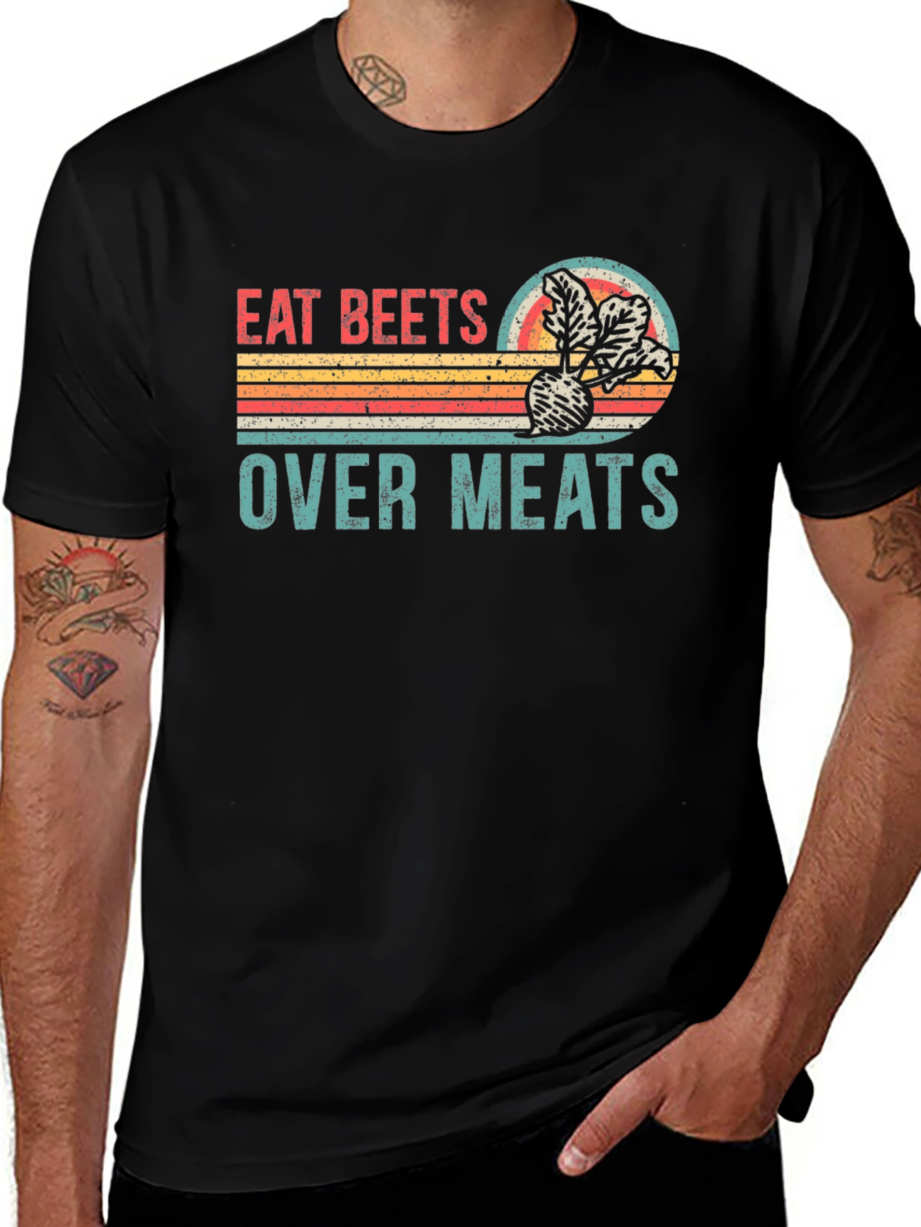 Eat Beets Over Meats Graphic T-Shirt