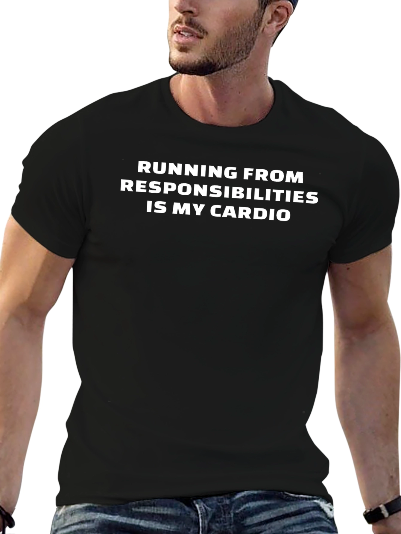 Running from Responsibilities Cardio T-Shirt