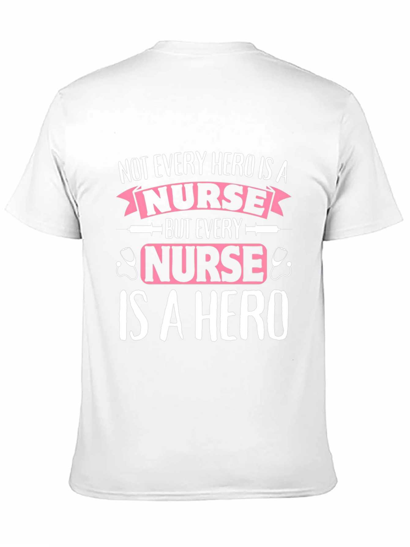Nurse Hero T-Shirt - Unisex Black Cotton Tee