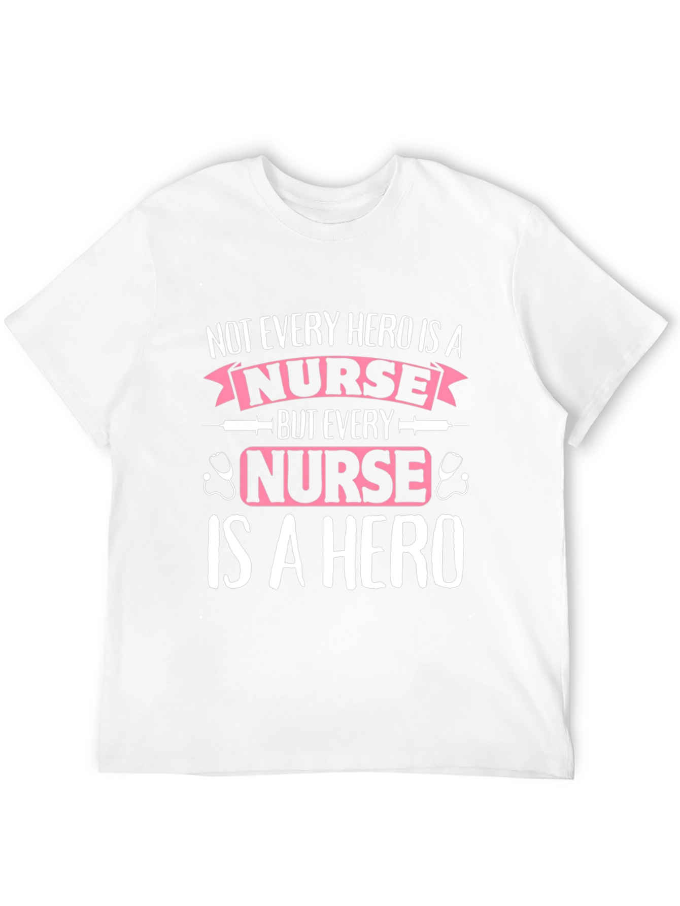 Nurse Hero T-Shirt - Unisex Black Cotton Tee
