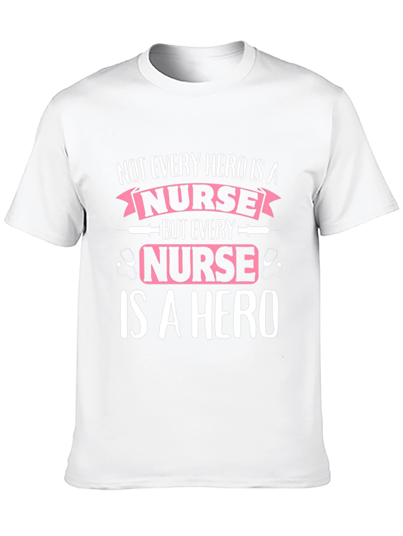 Nurse Hero T-Shirt - Unisex Black Cotton Tee