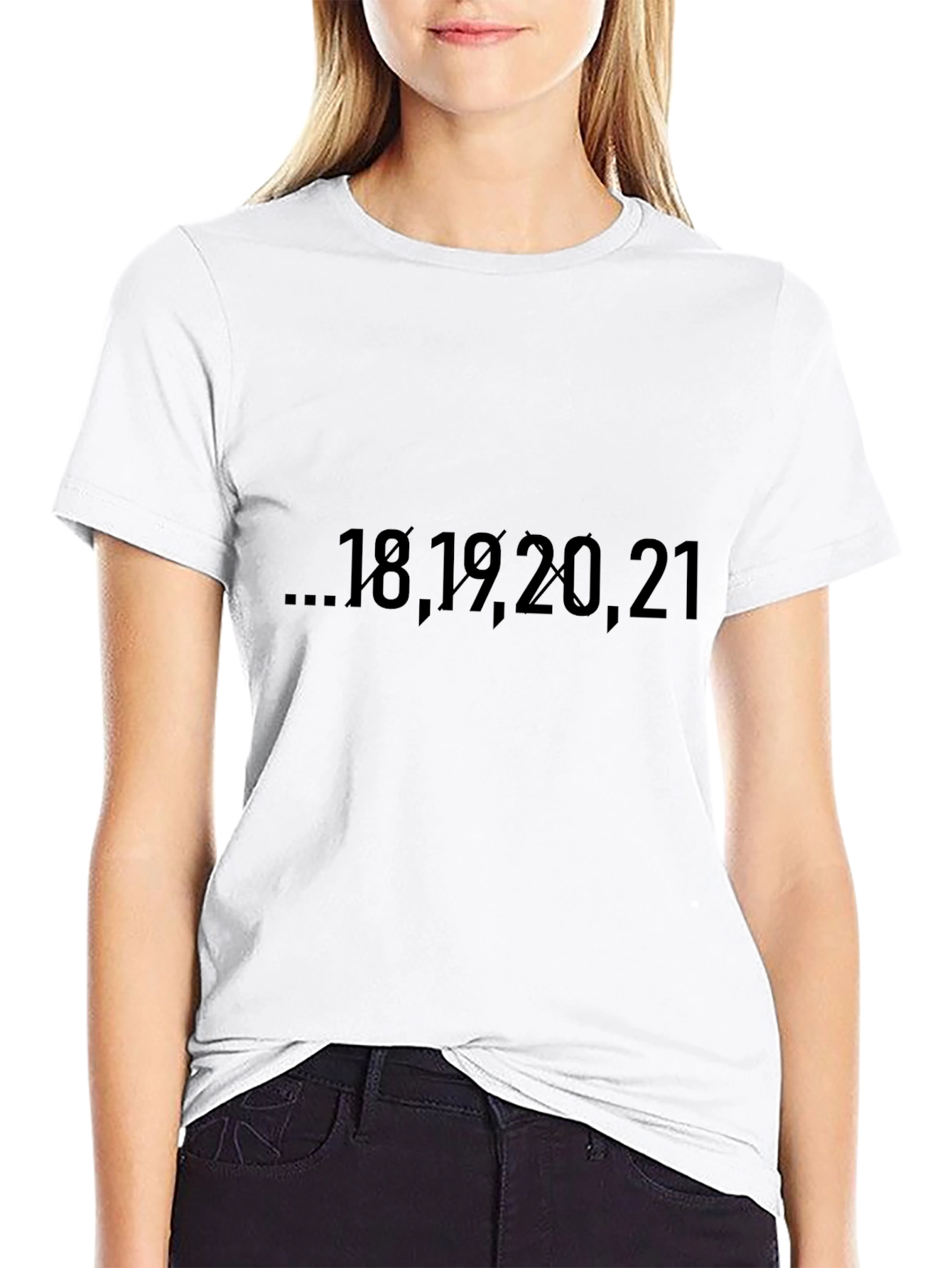 Birthday Year Black Tee Shirt