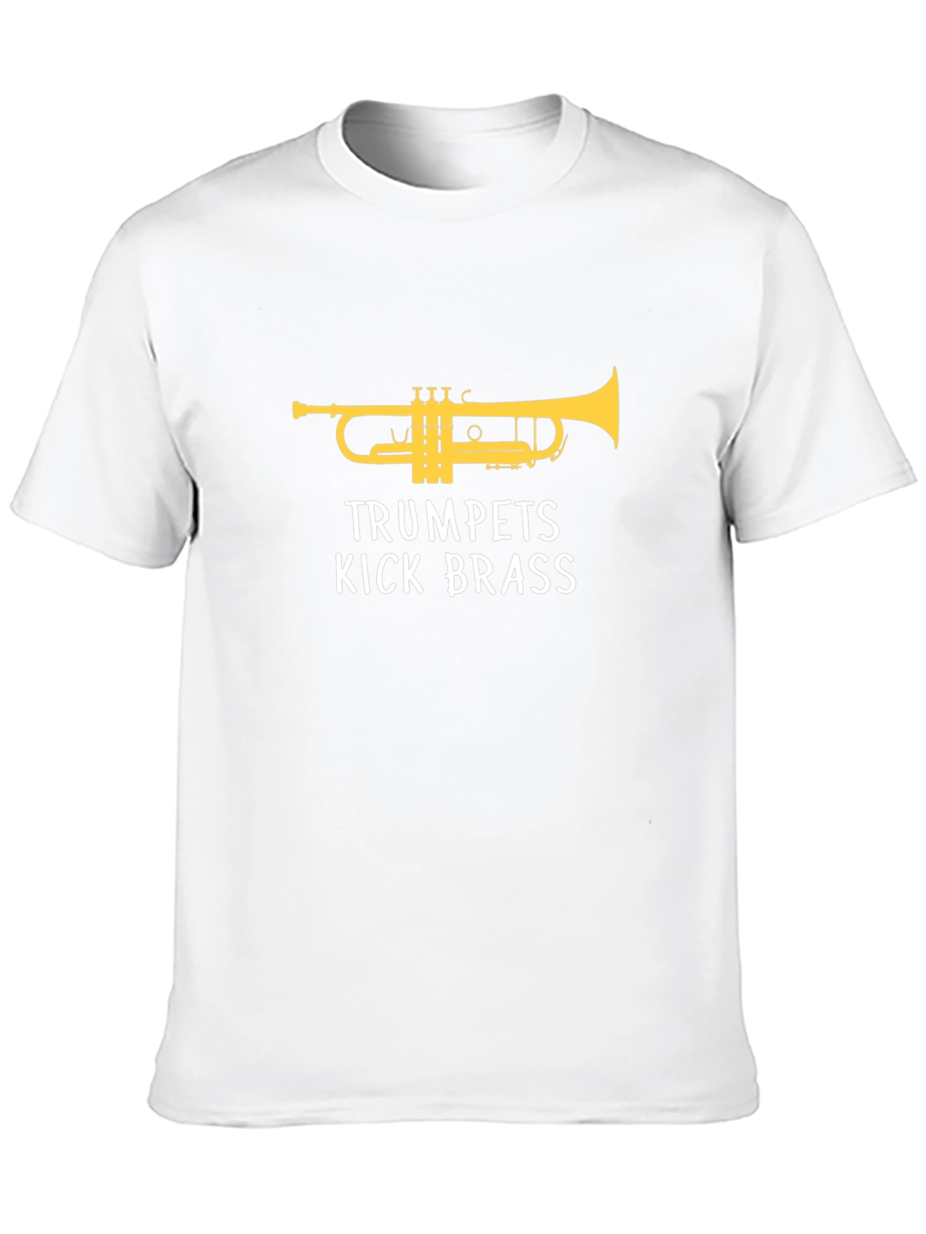 Trumpets Kick Brass T-Shirt - Music Lover Tee