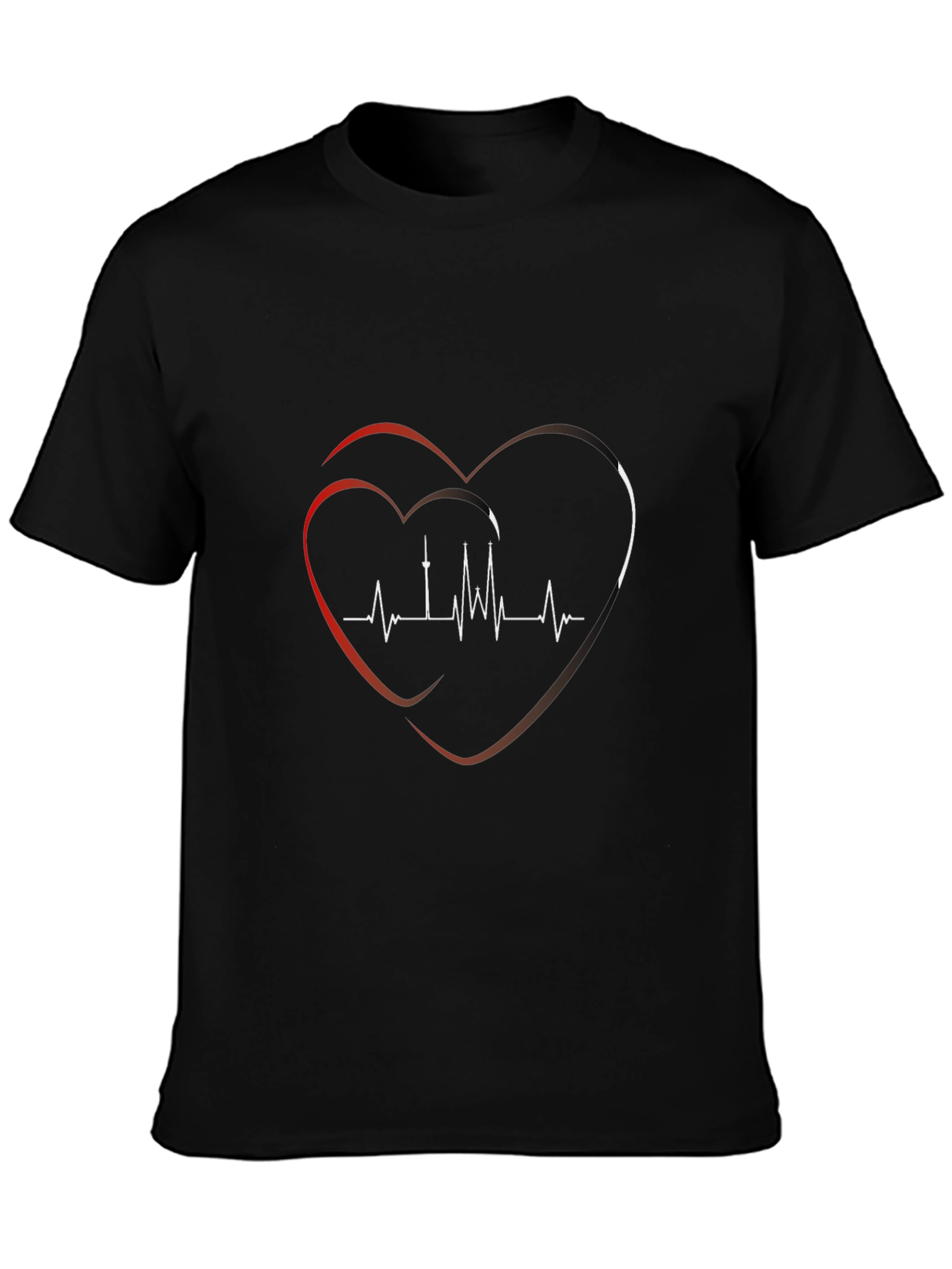 Heartbeat Toronto Skyline Graphic Tee