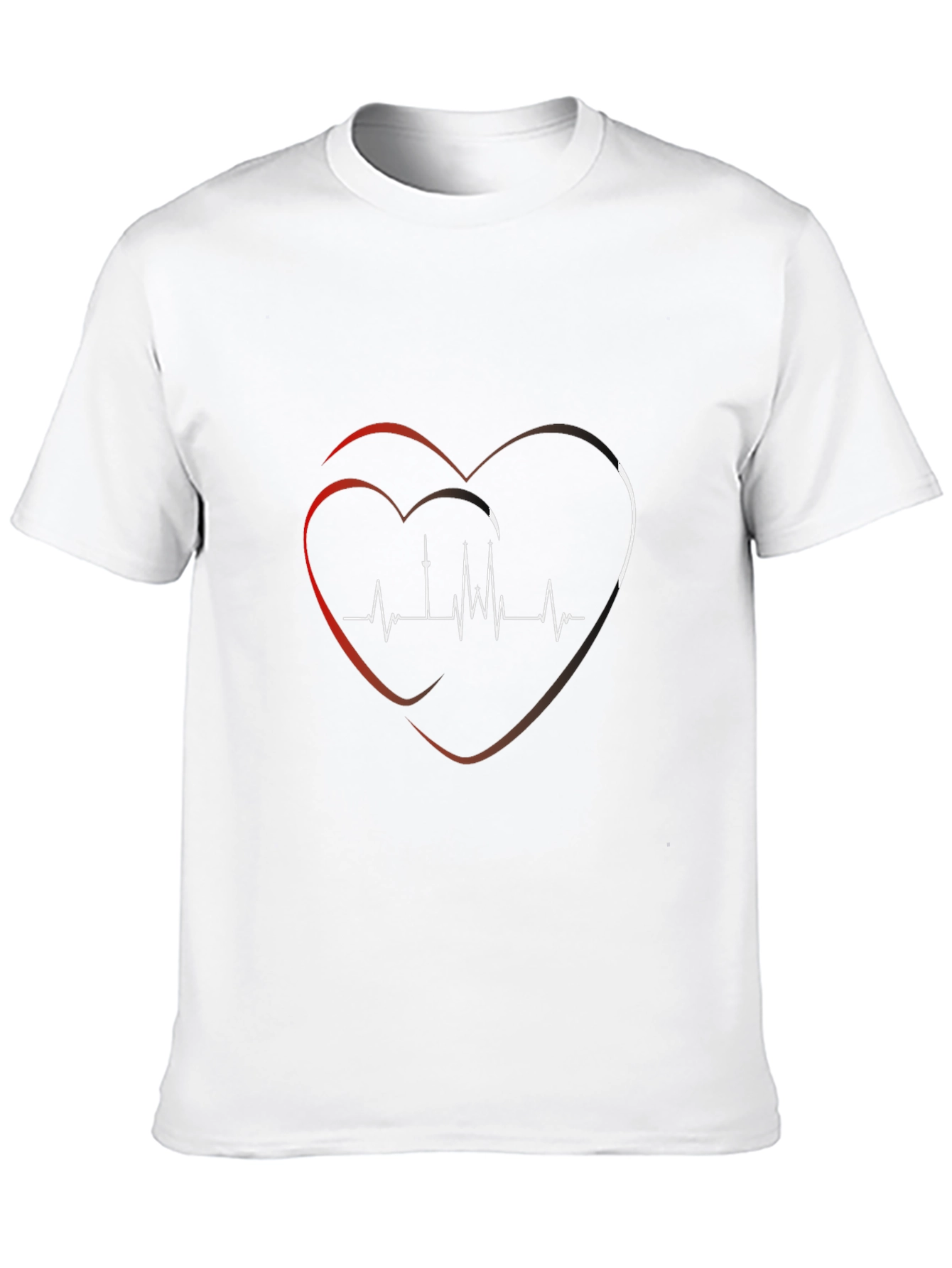 Heartbeat Toronto Skyline Graphic Tee