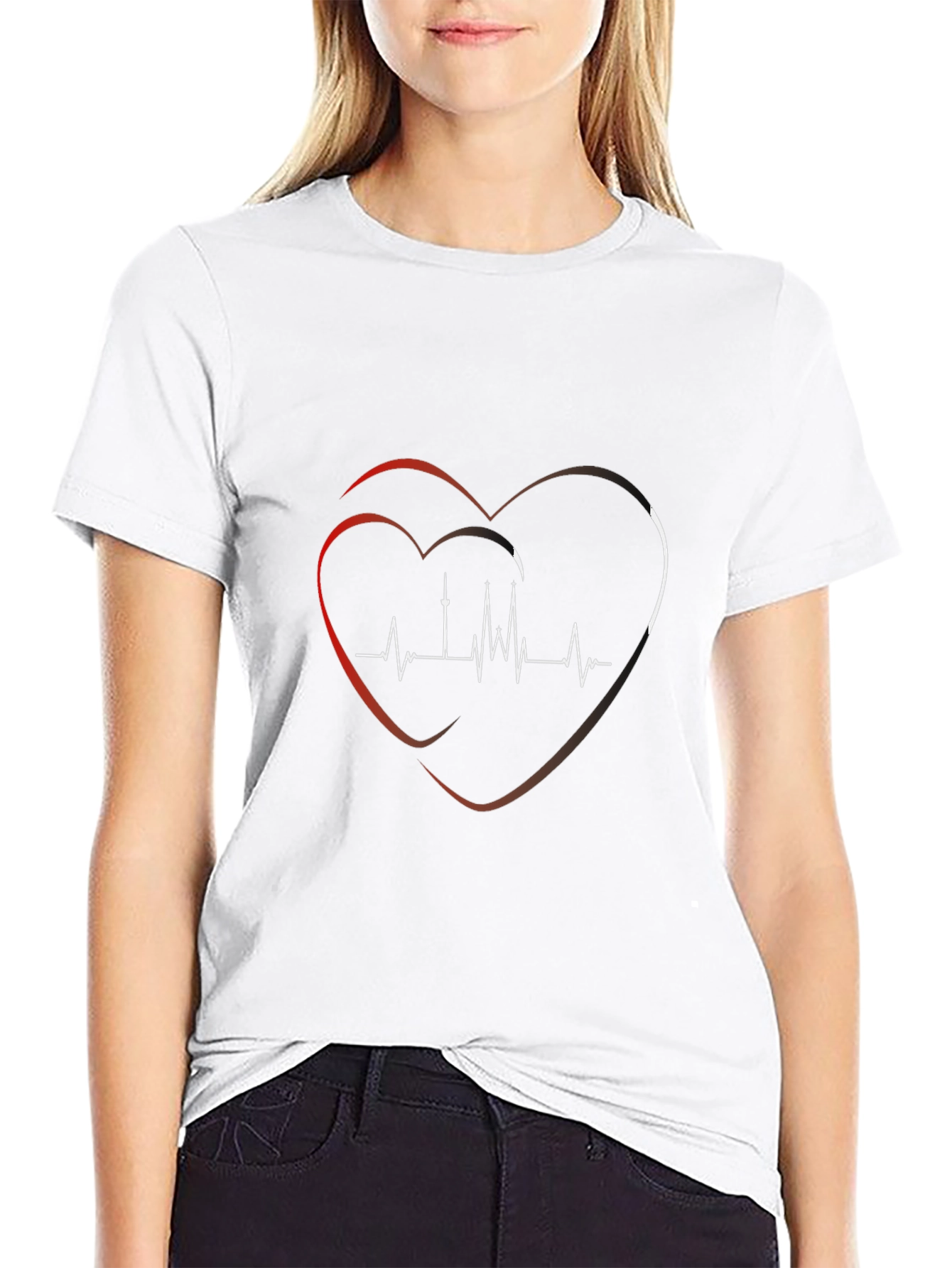 Heartbeat Toronto Skyline Graphic Tee