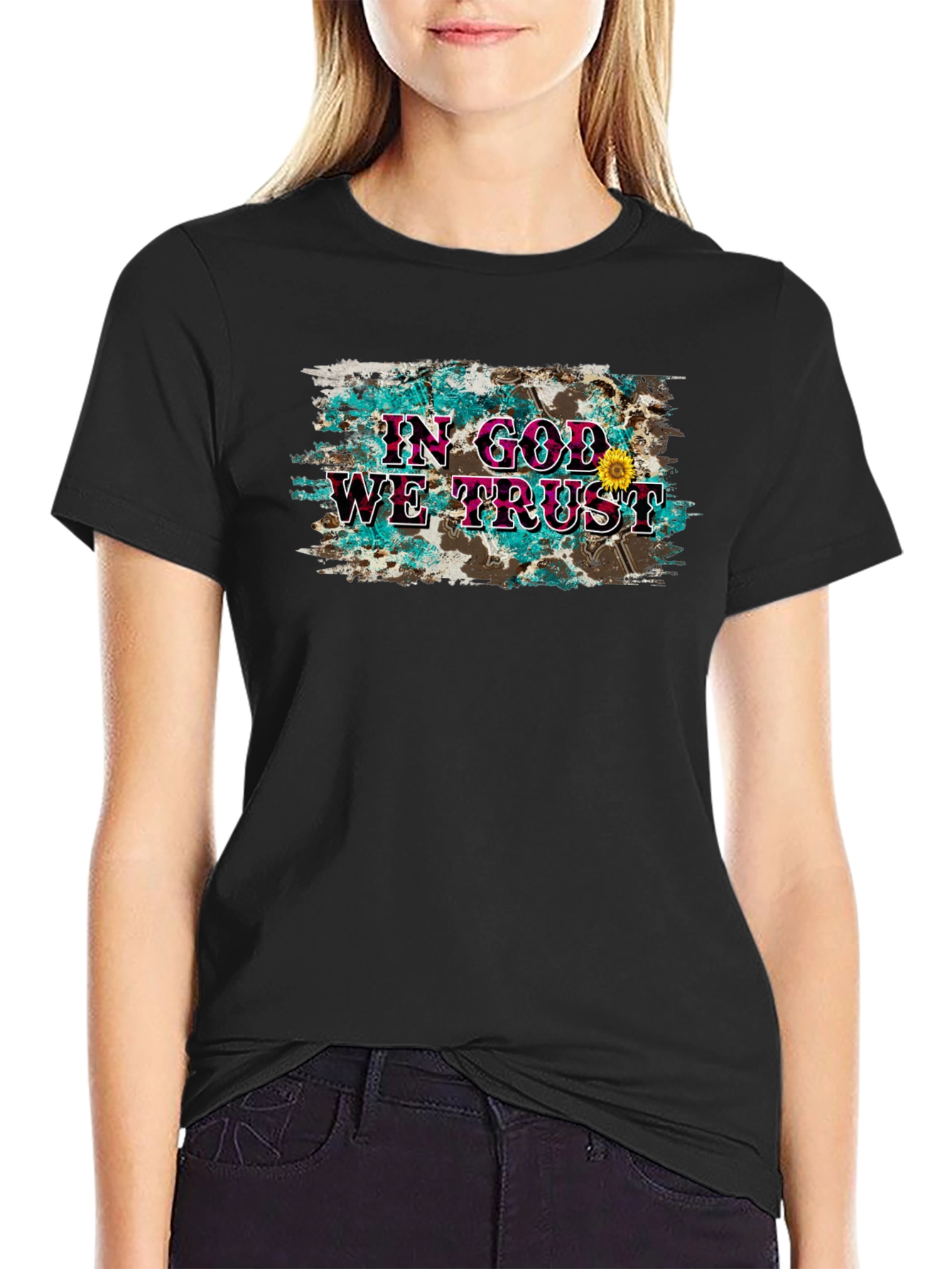 In God We Trust Black T-Shirt