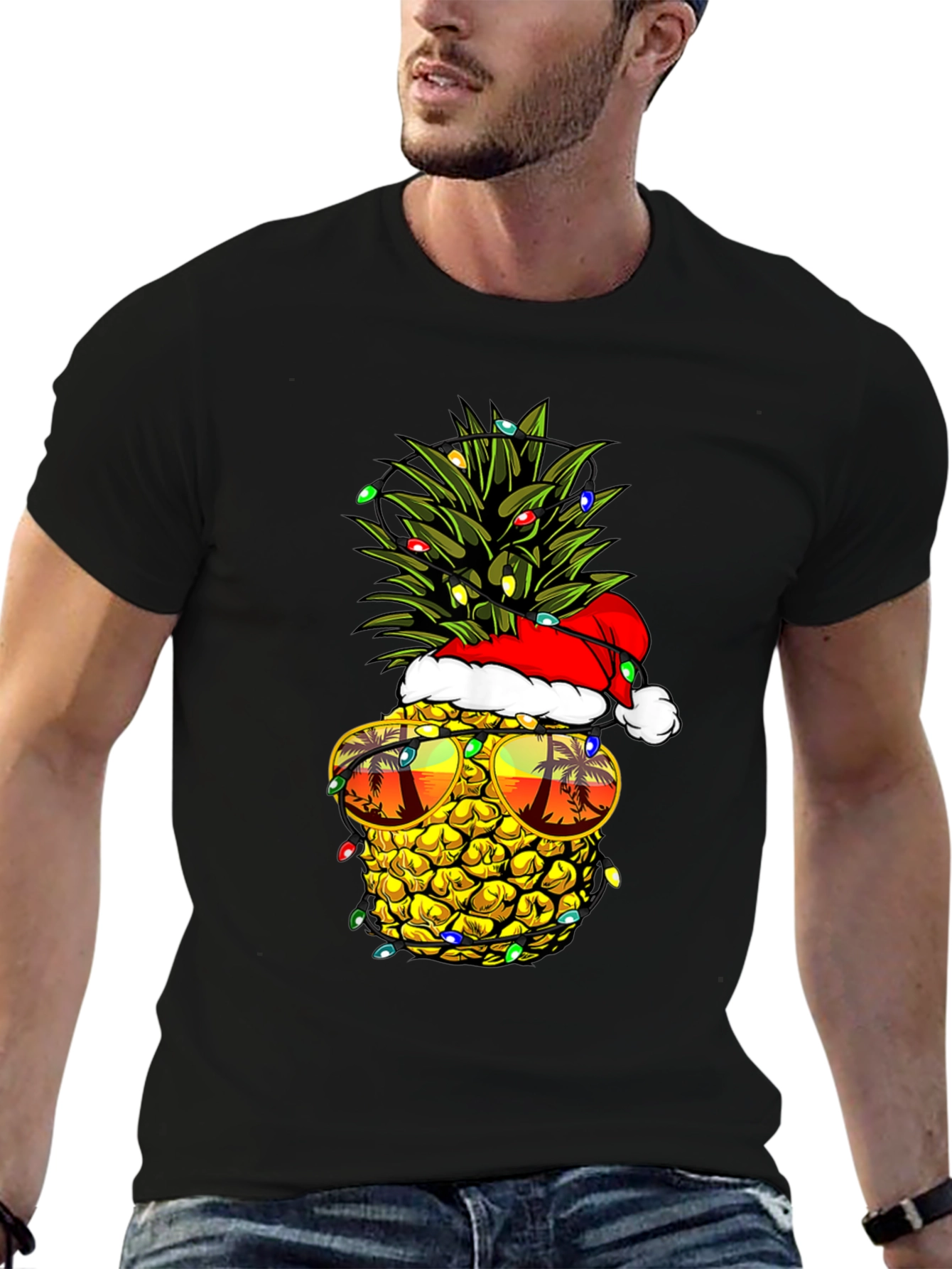 Festive Pineapple T-Shirt