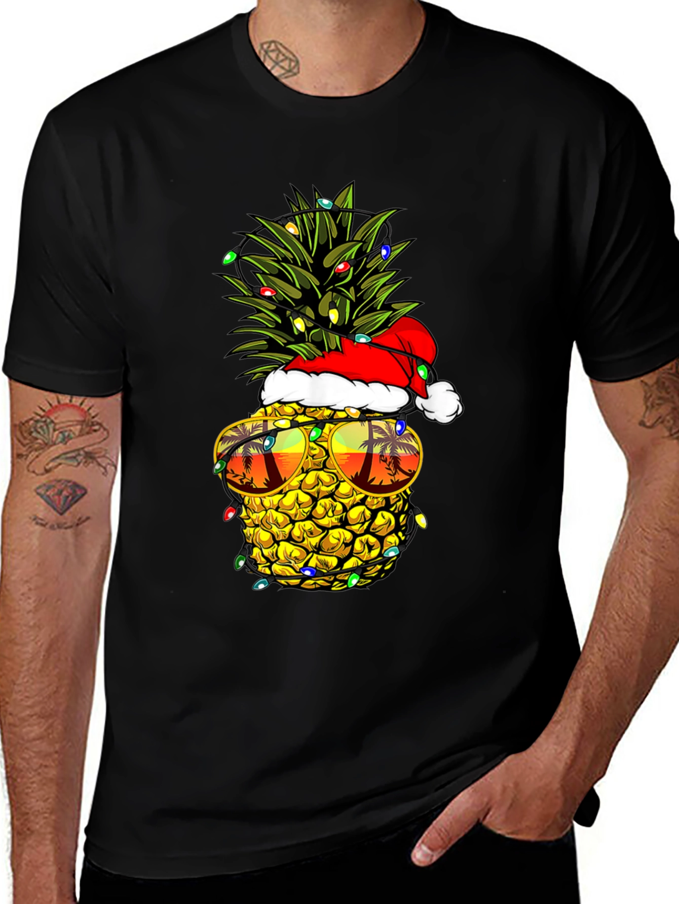 Festive Pineapple T-Shirt