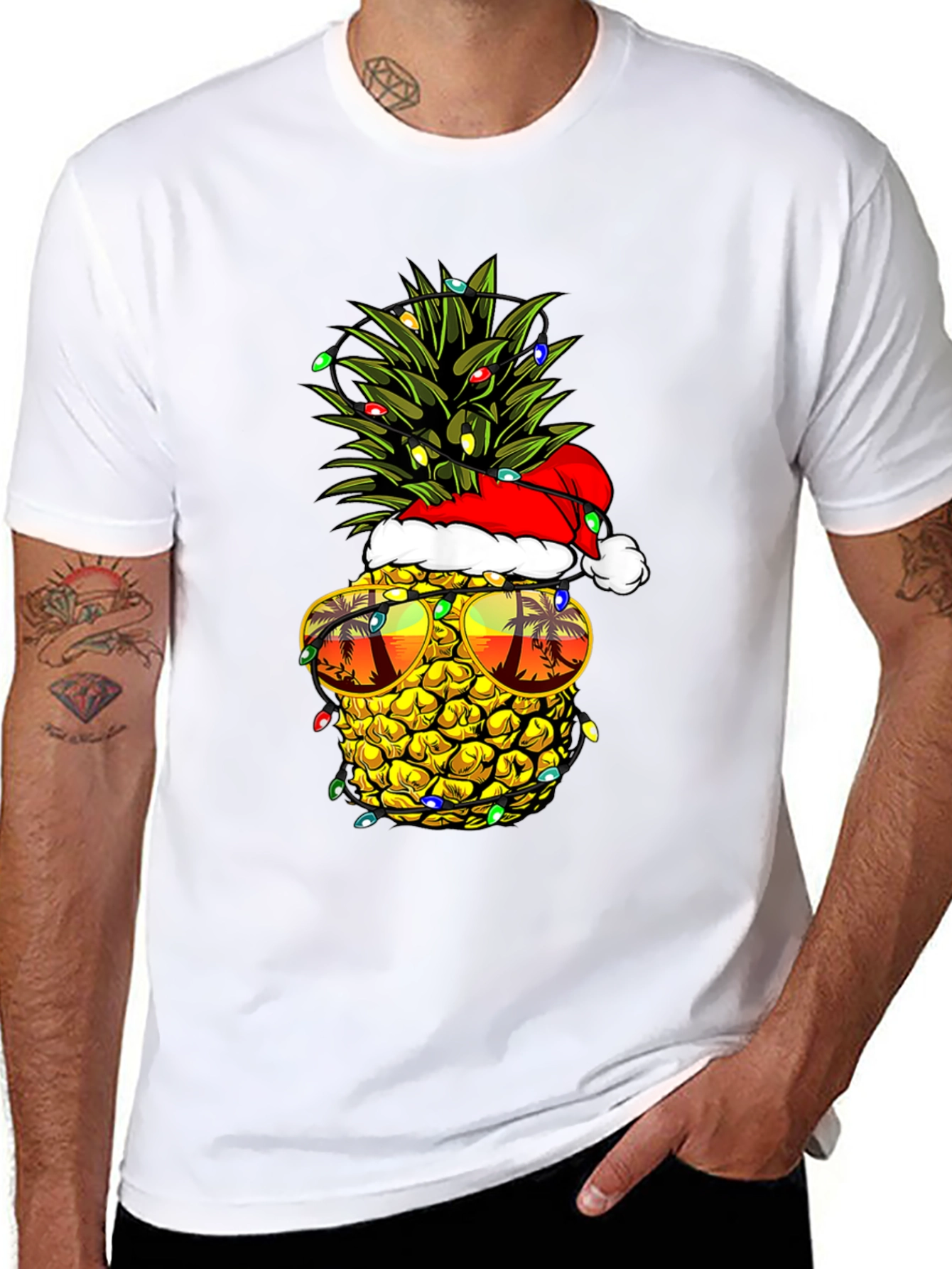 Festive Pineapple T-Shirt