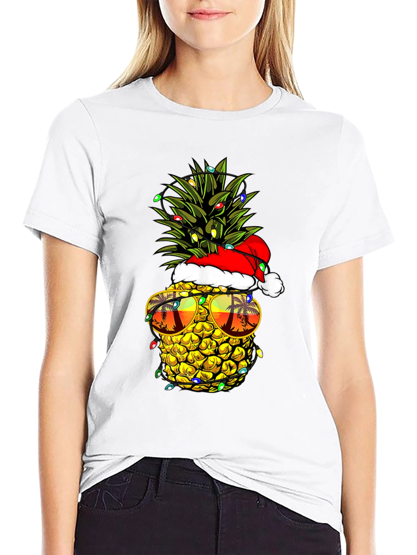 Festive Pineapple T-Shirt
