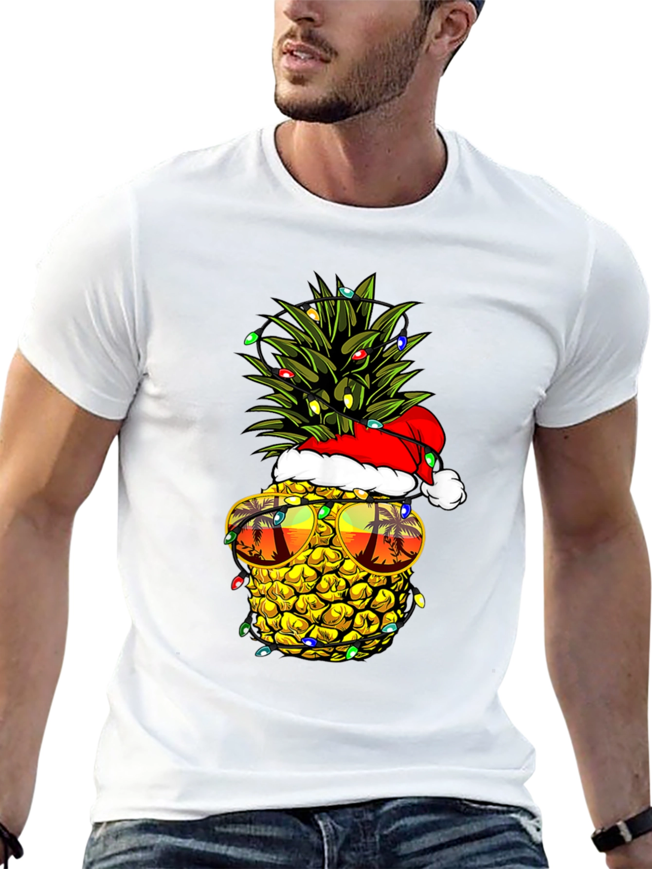 Festive Pineapple T-Shirt