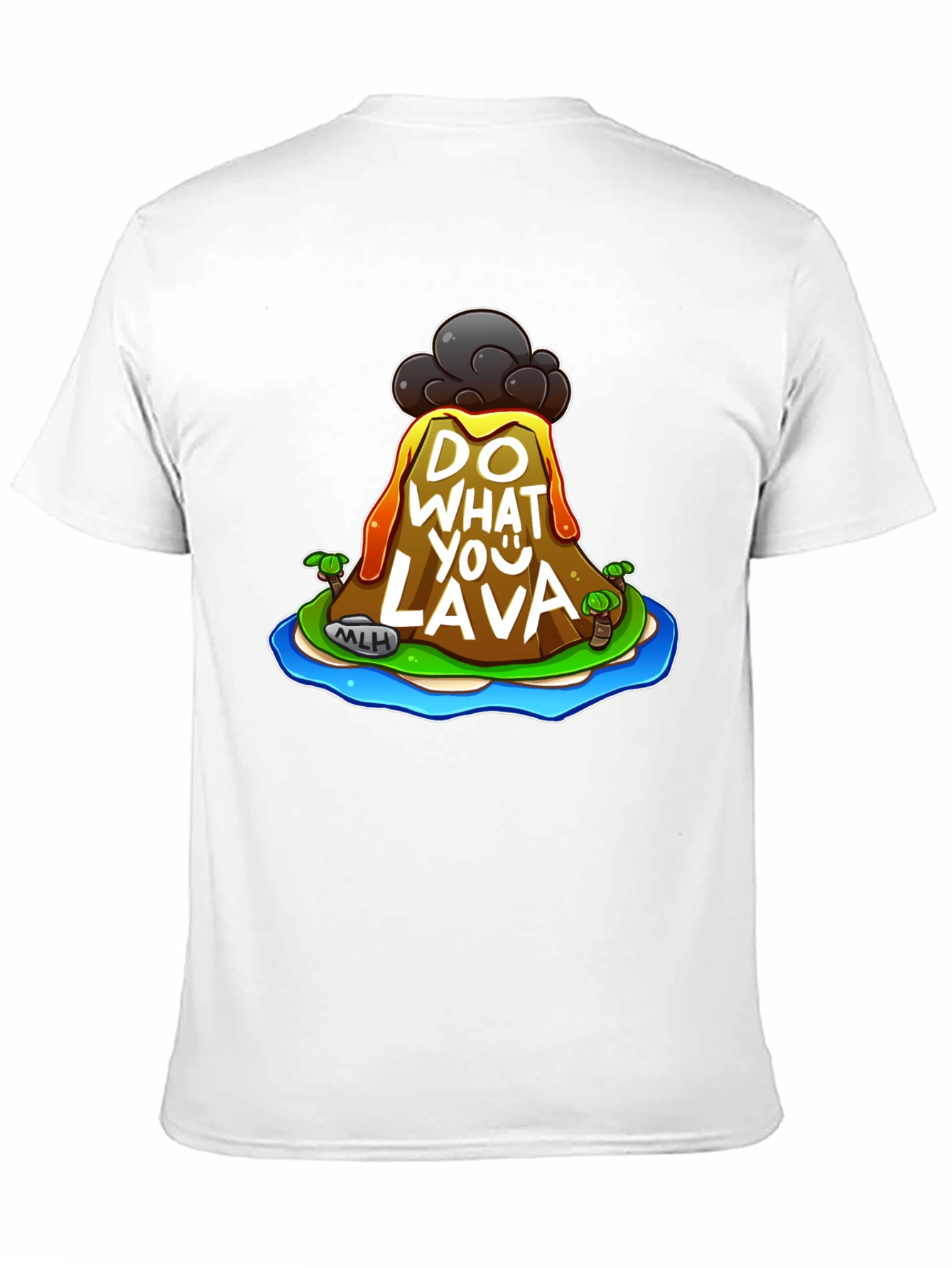 Do What You Lava Graphic T-Shirt - Black