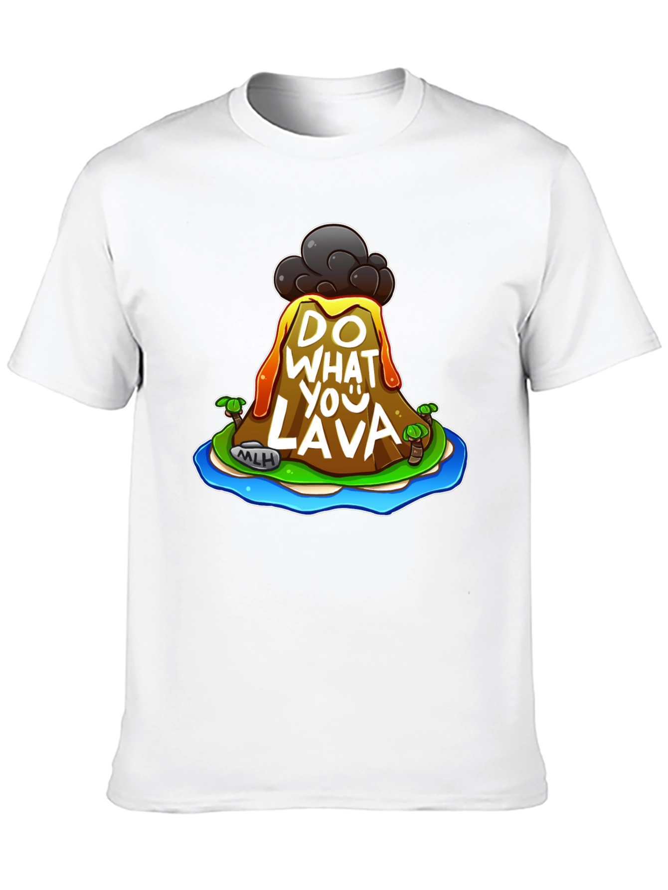 Do What You Lava Graphic T-Shirt - Black
