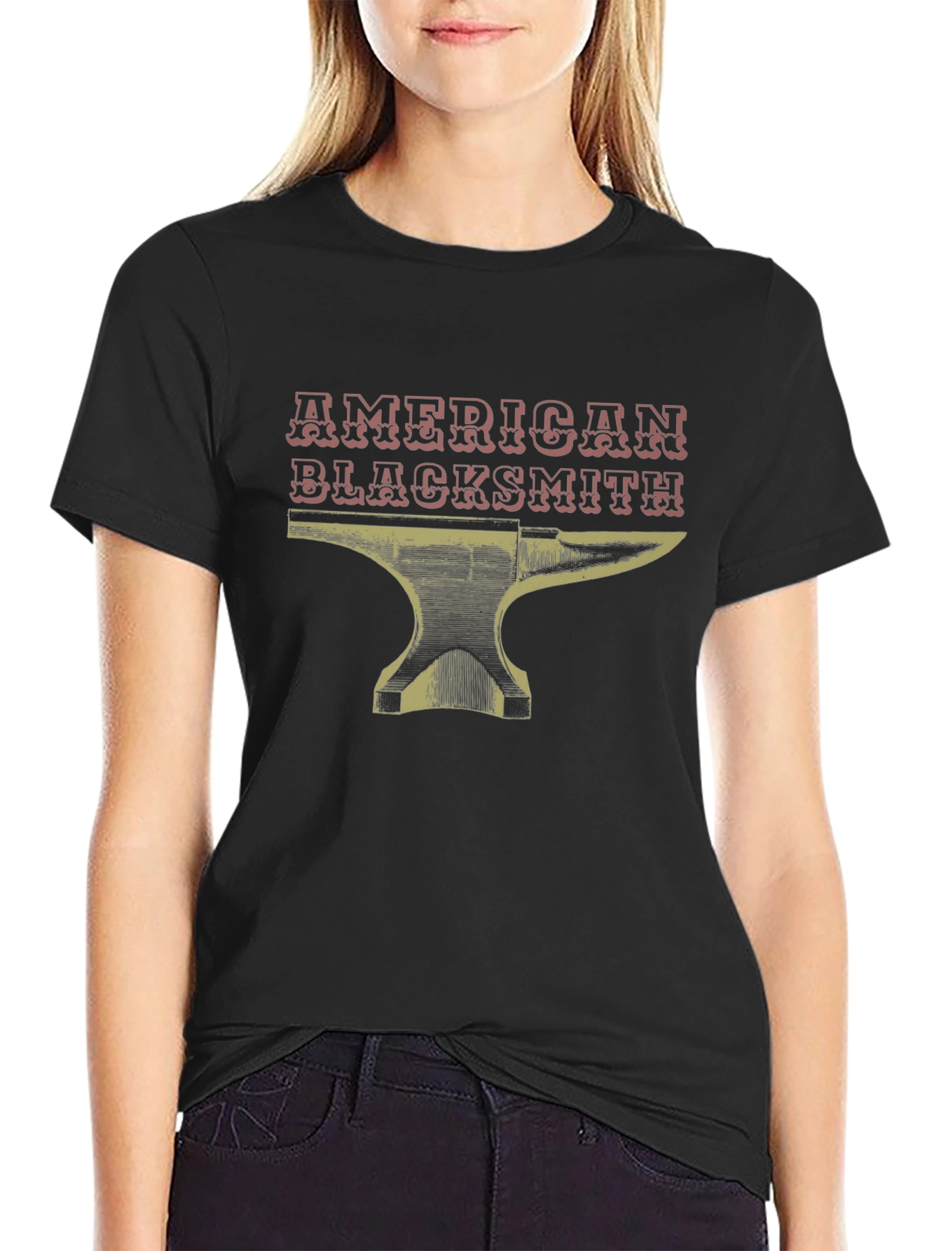 American Blacksmith Anvil T-Shirt