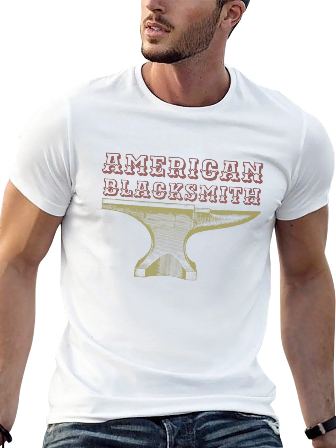 American Blacksmith Anvil T-Shirt