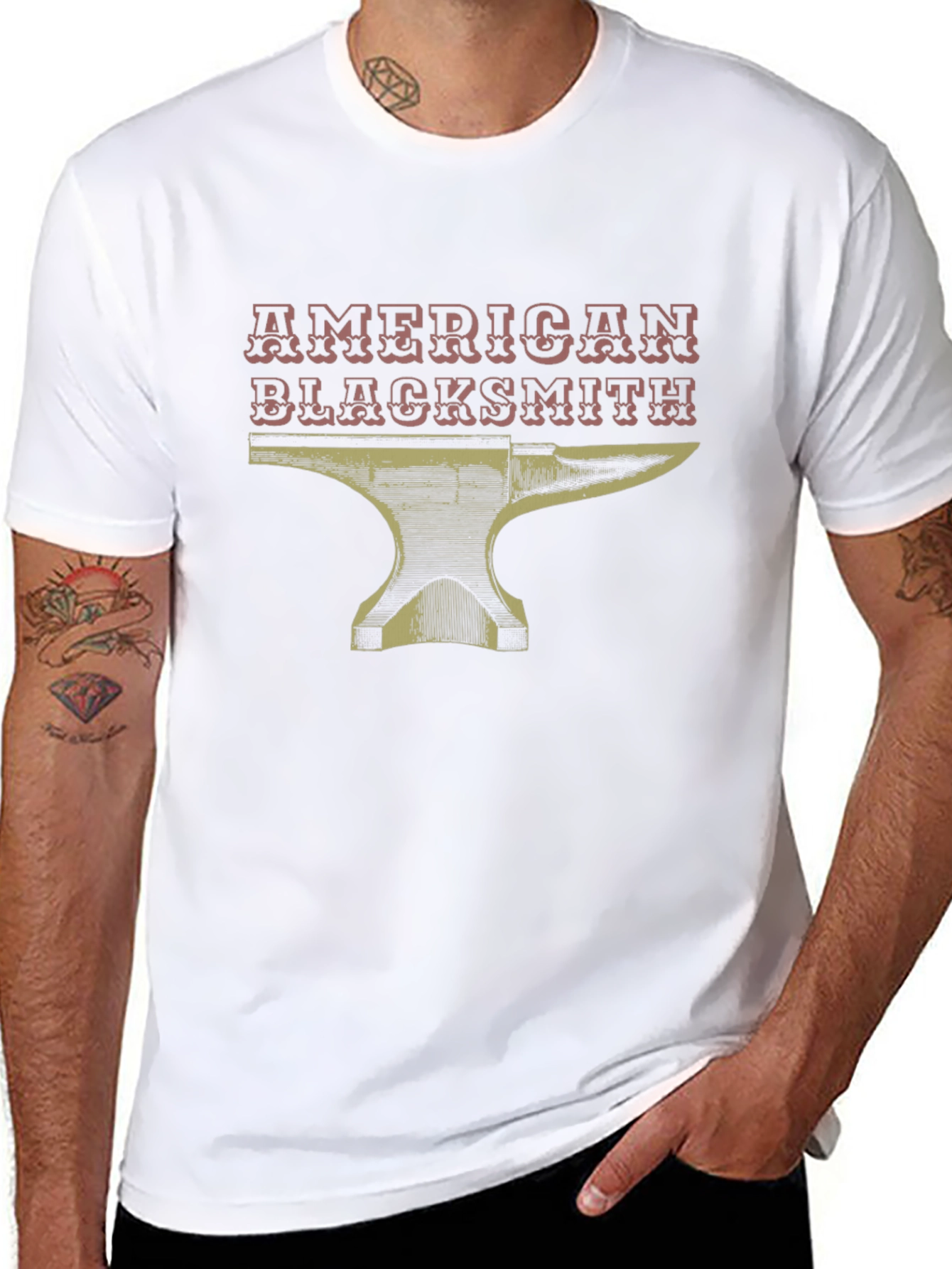American Blacksmith Anvil T-Shirt