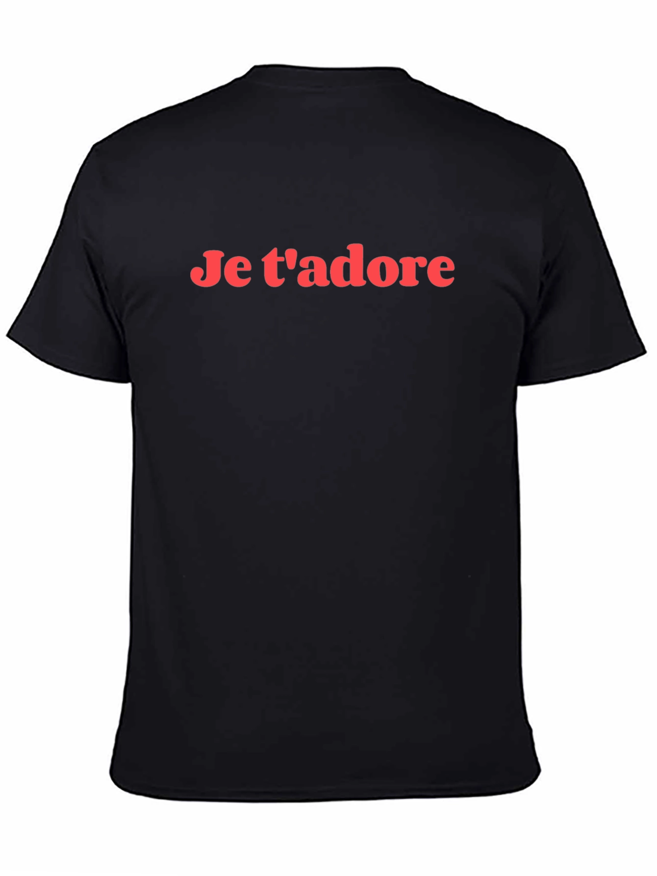 Je tadore Tee - French Love Statement Shirt