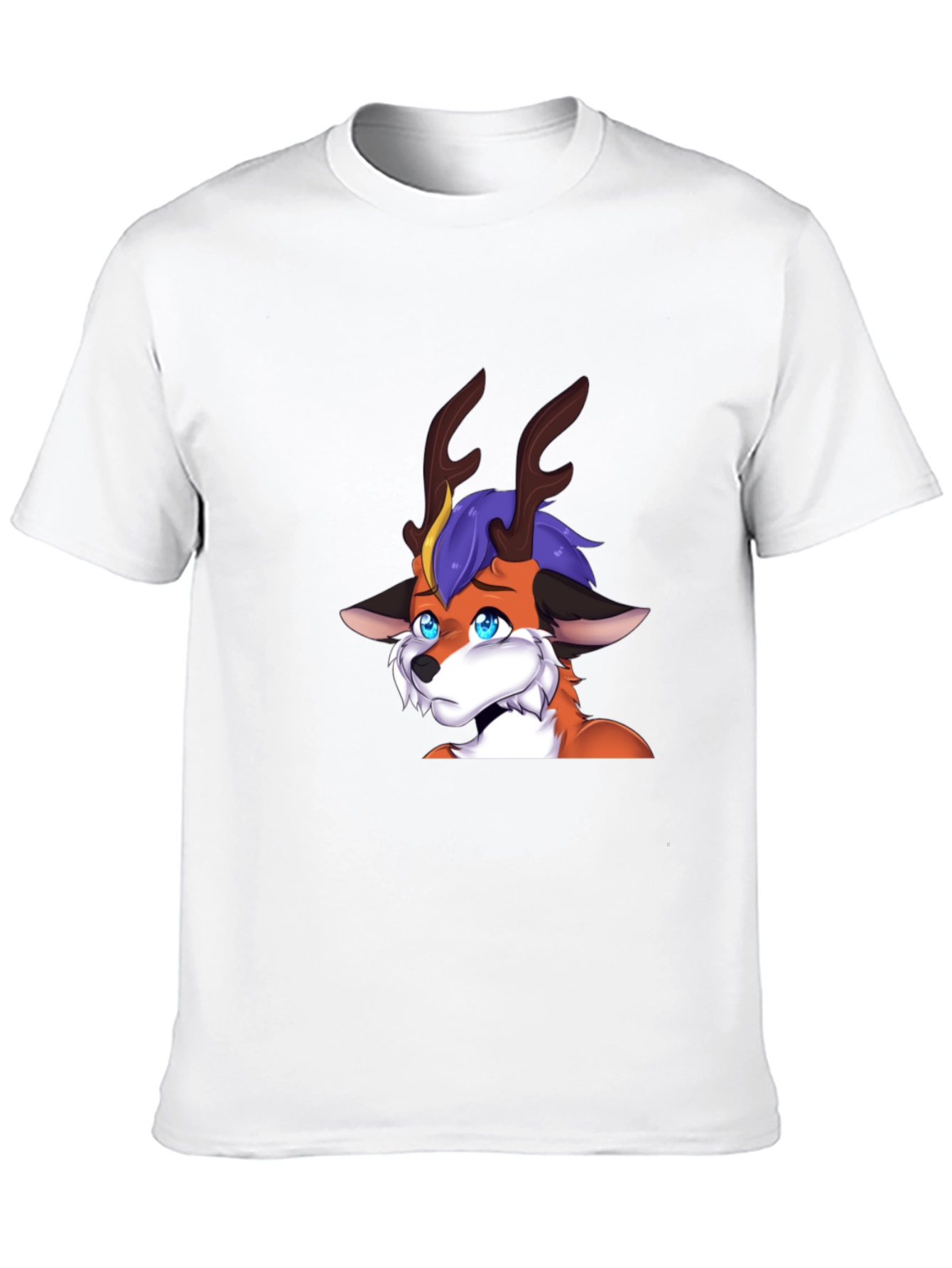 Unique Furry Character Graphic T-Shirt