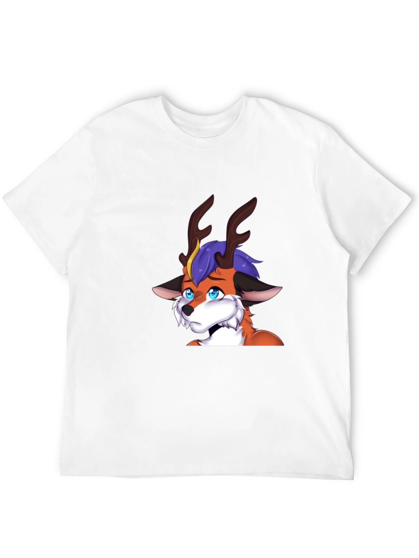 Unique Furry Character Graphic T-Shirt