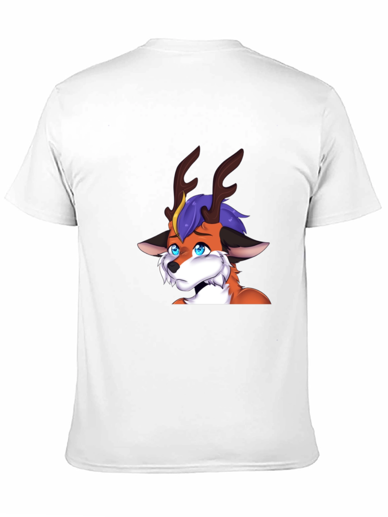 Unique Furry Character Graphic T-Shirt