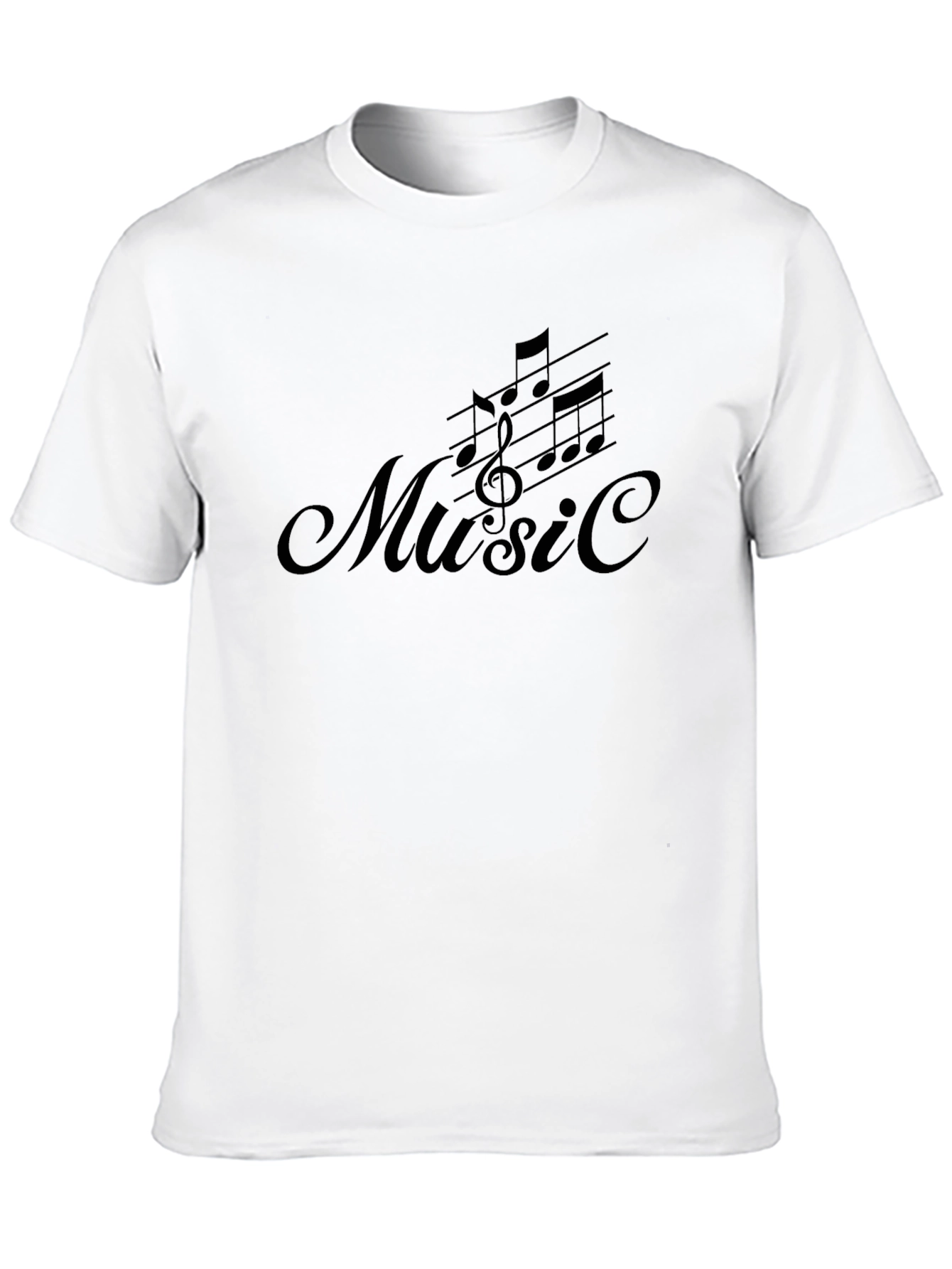 Music Graphic Black Tee
