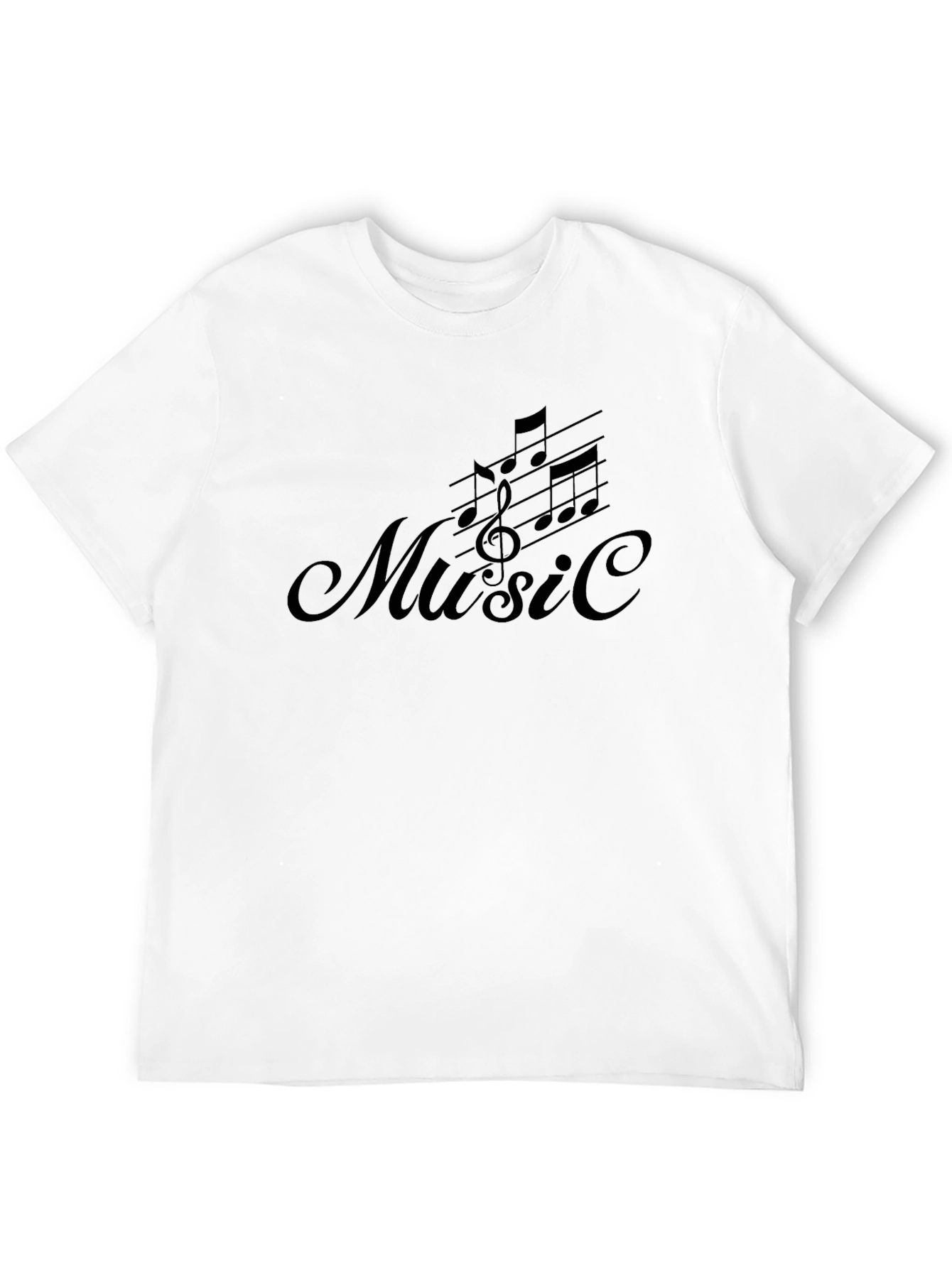 Music Graphic Black Tee