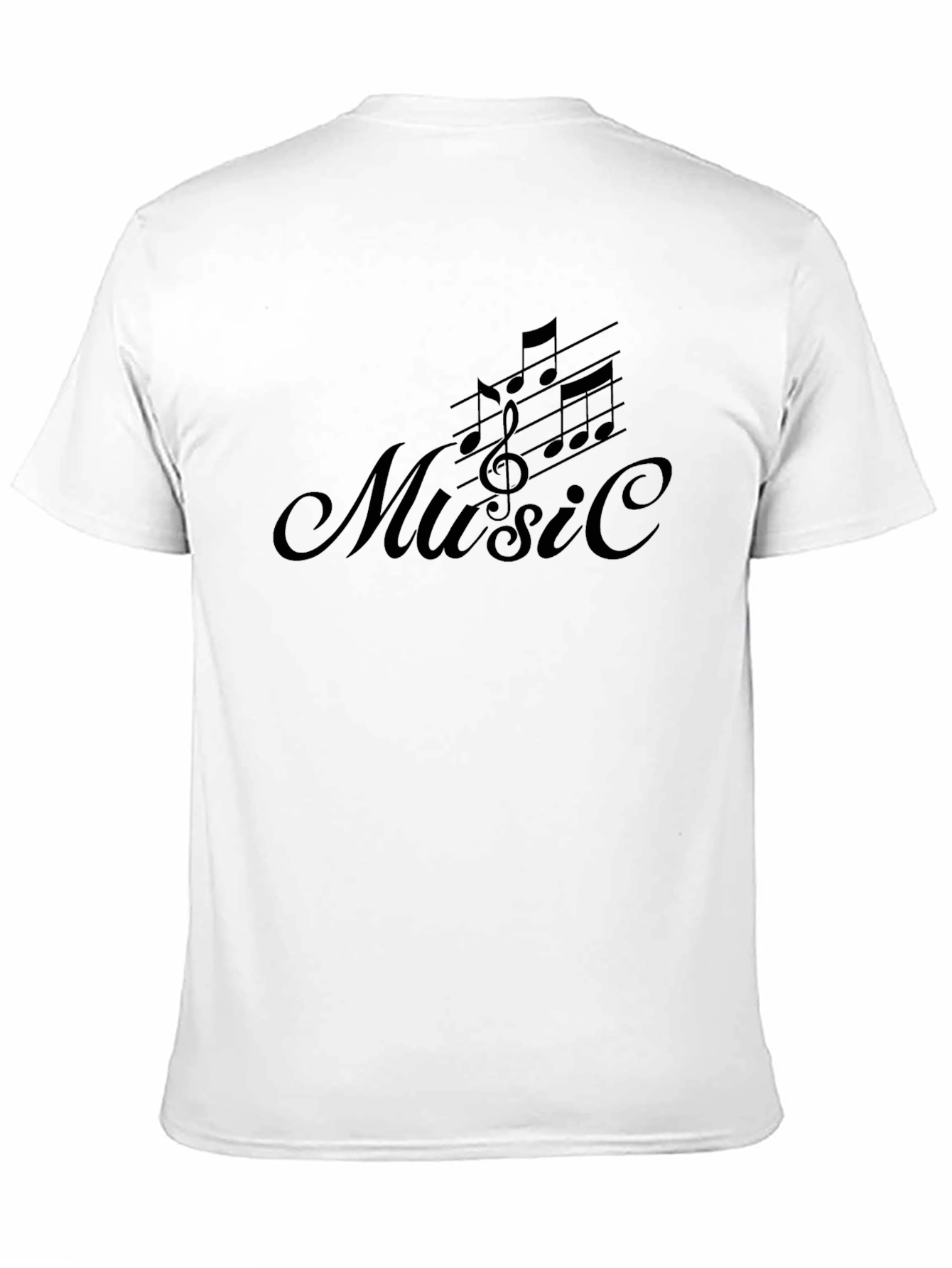 Music Graphic Black Tee