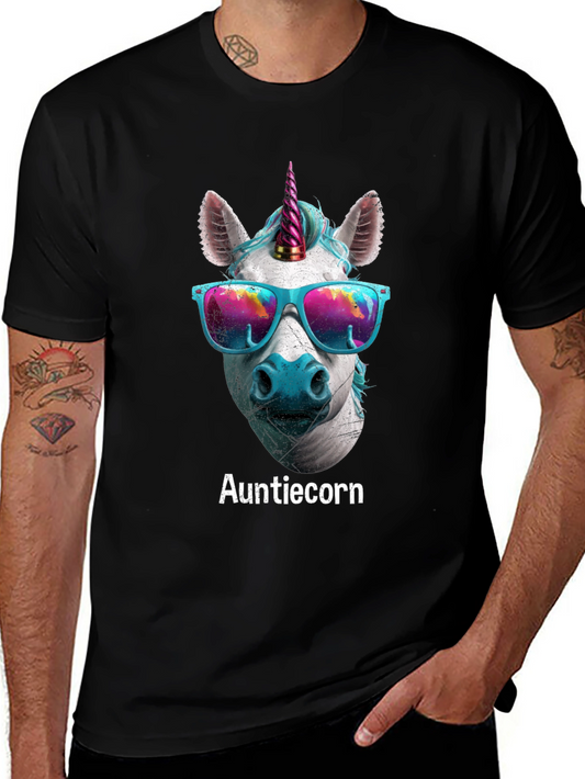 Aunticorn T-Shirt - Fun Unicorn Graphic Tee
