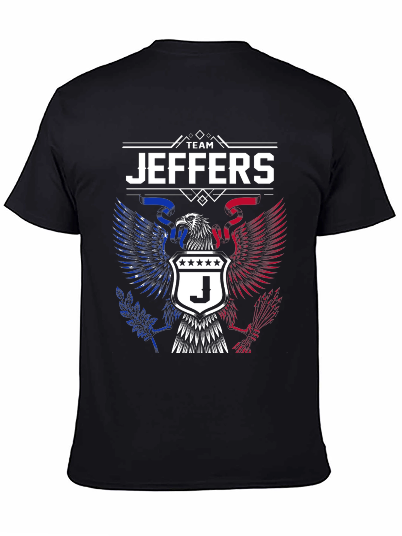 Team Jeffers Eagle Crest Graphic Tee