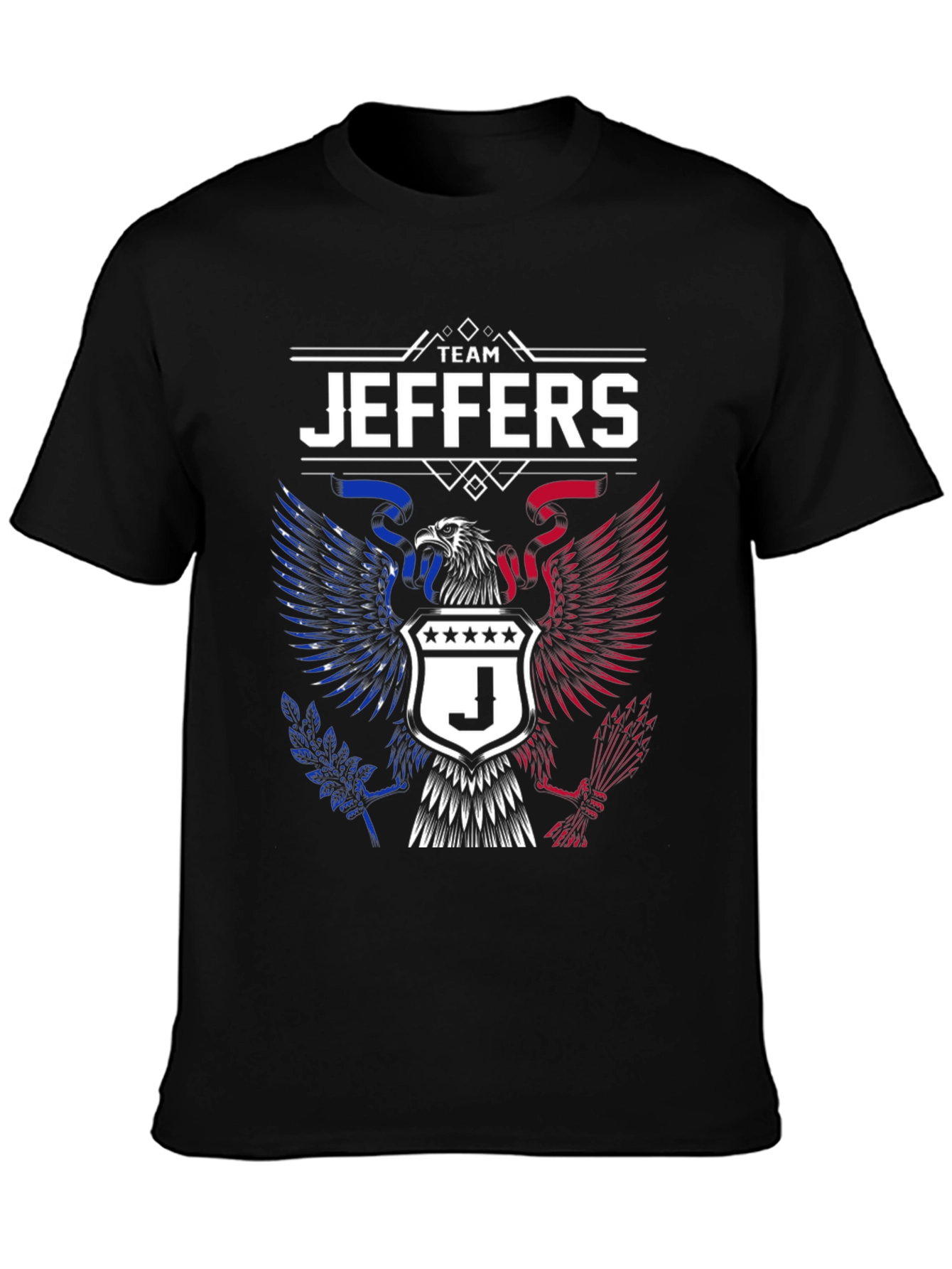Team Jeffers Eagle Crest Graphic Tee
