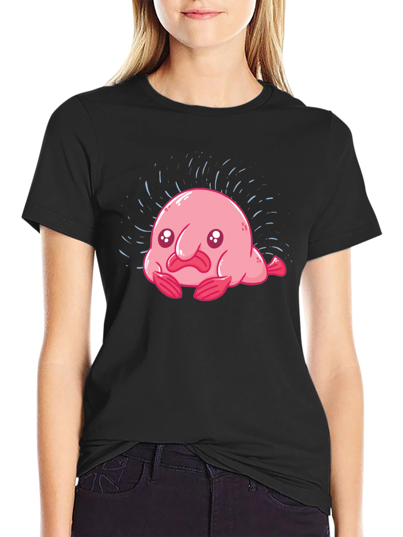 Blobfish Graphic T-Shirt - Funny Sea Creature Tee