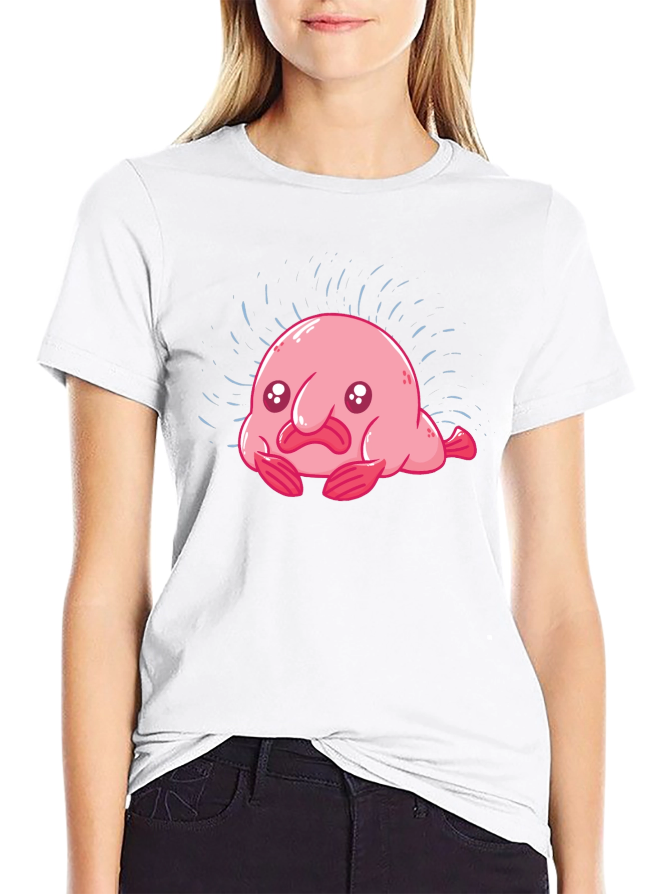 Blobfish Graphic T-Shirt - Funny Sea Creature Tee