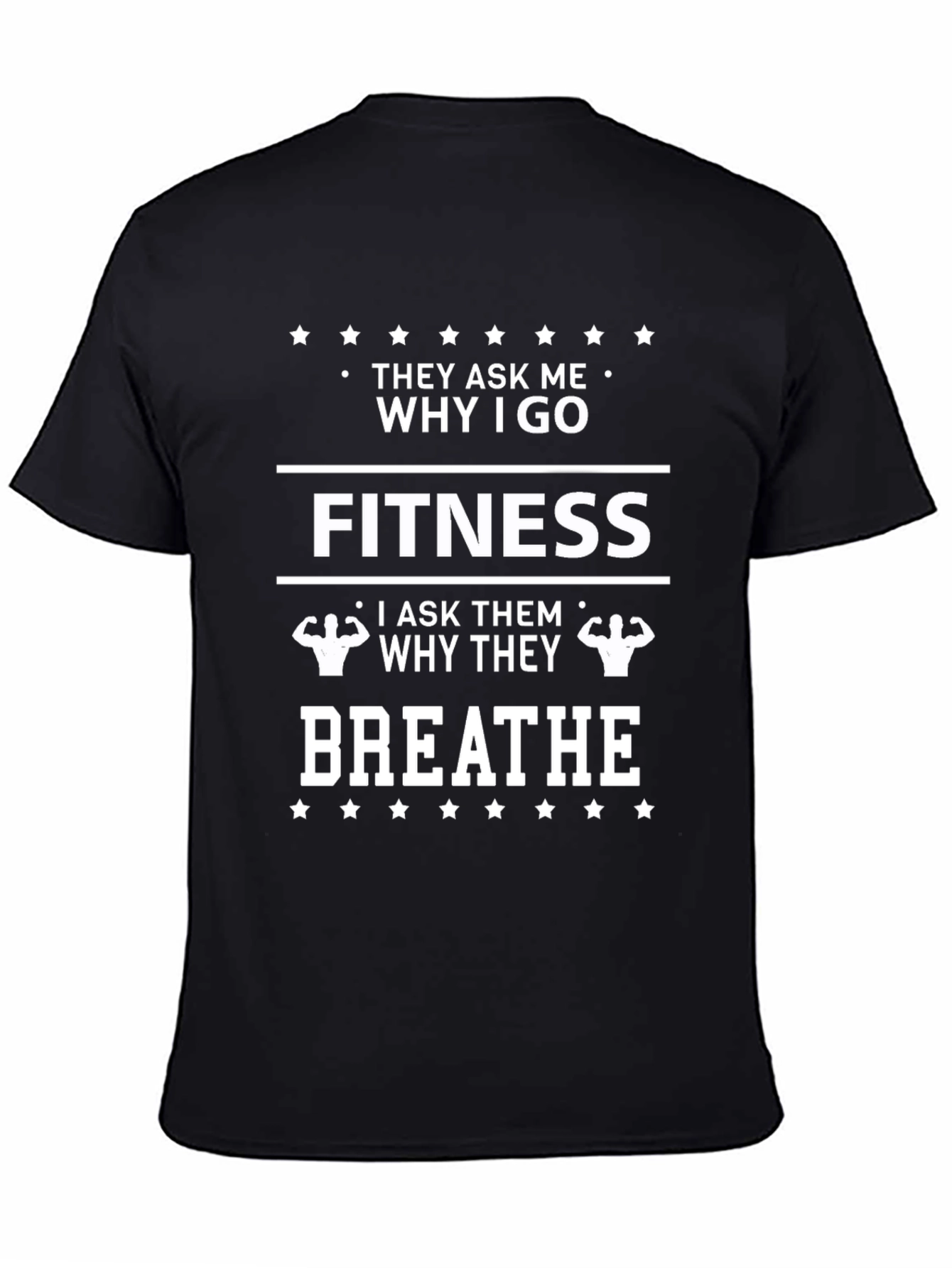Fitness Gym Motivation Graphic T-Shirt