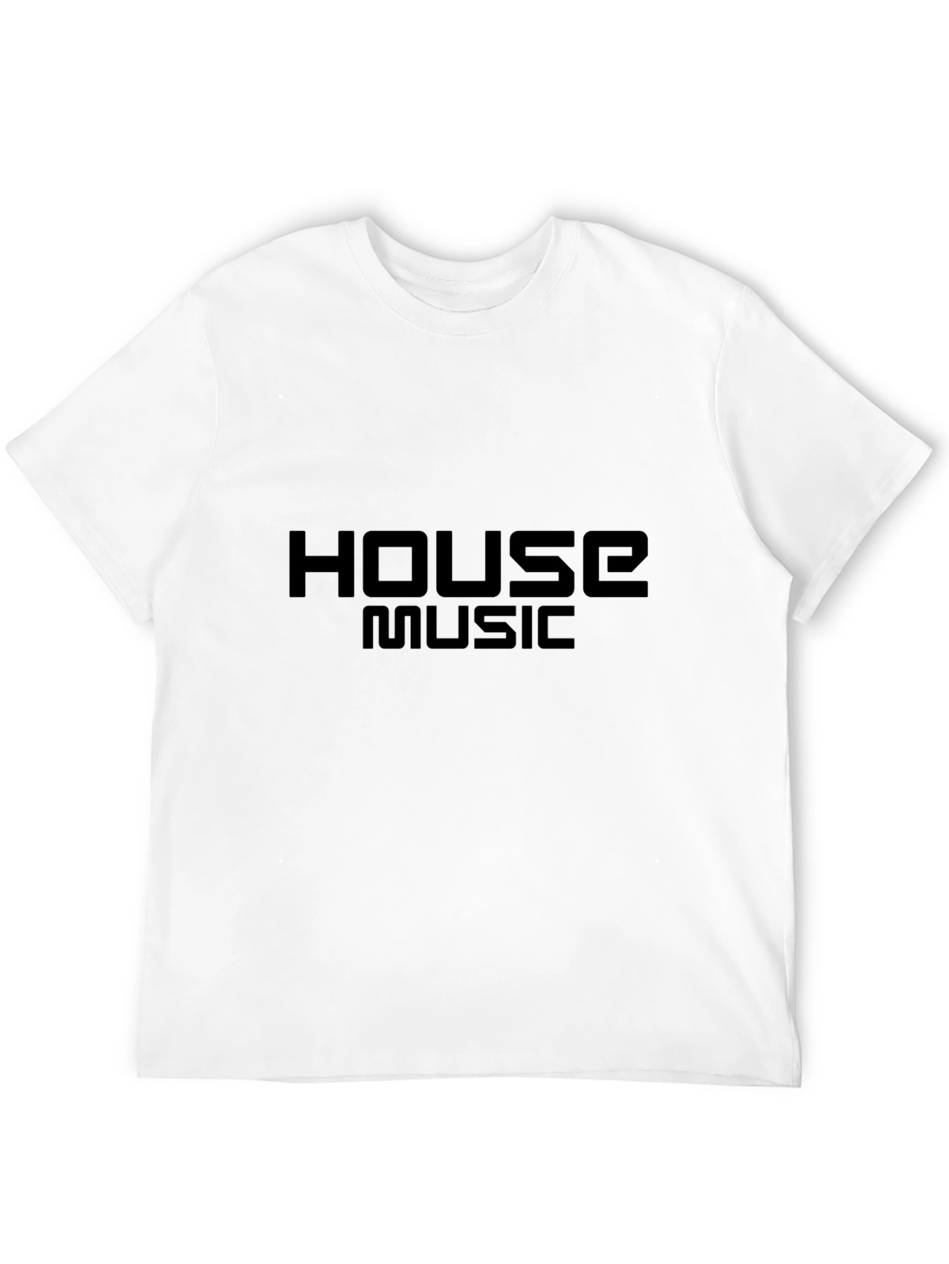 House Music Black T-Shirt