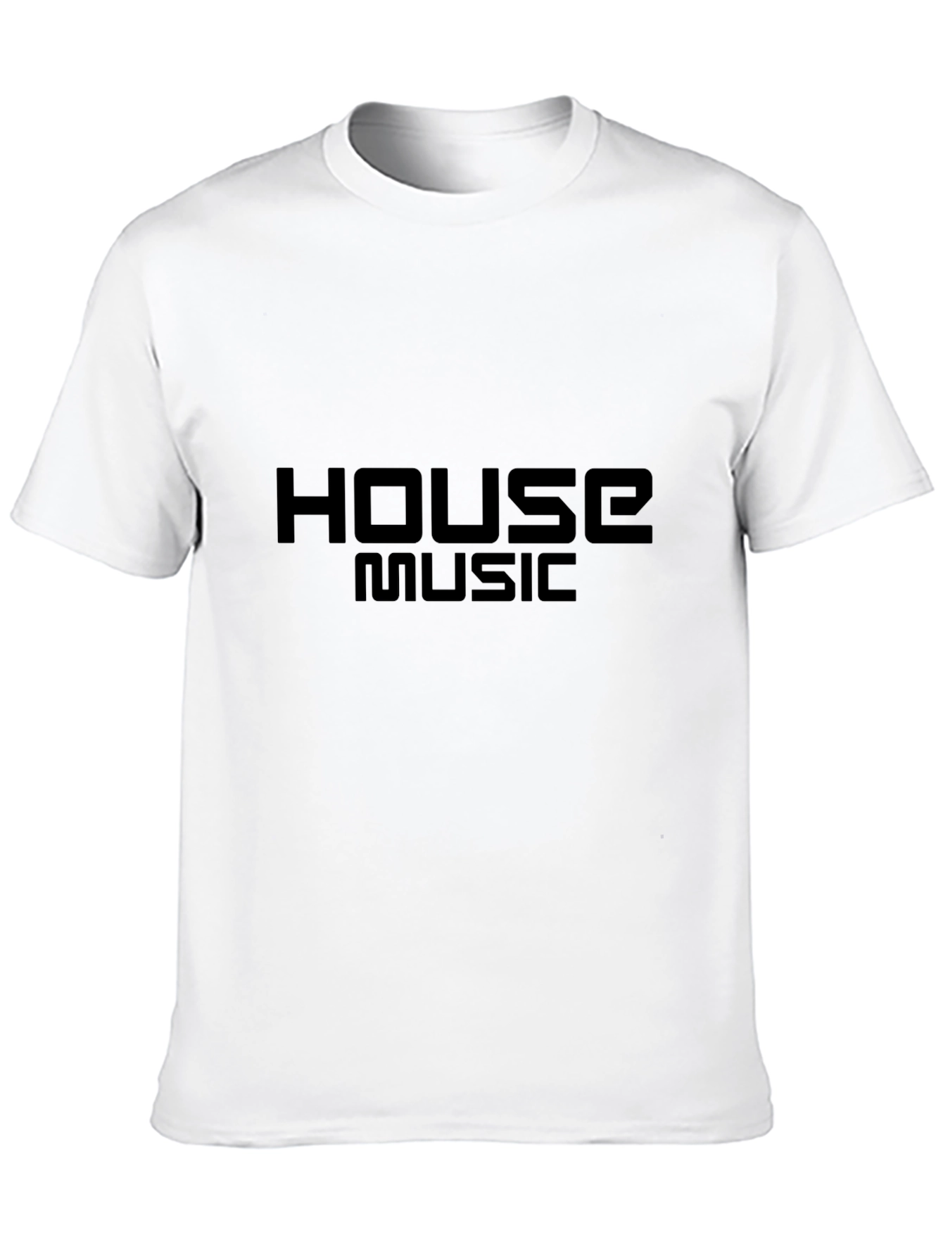 House Music Black T-Shirt