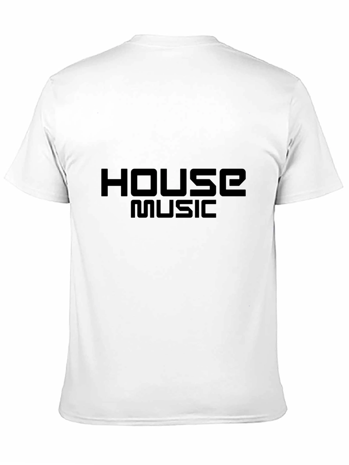 House Music Black T-Shirt