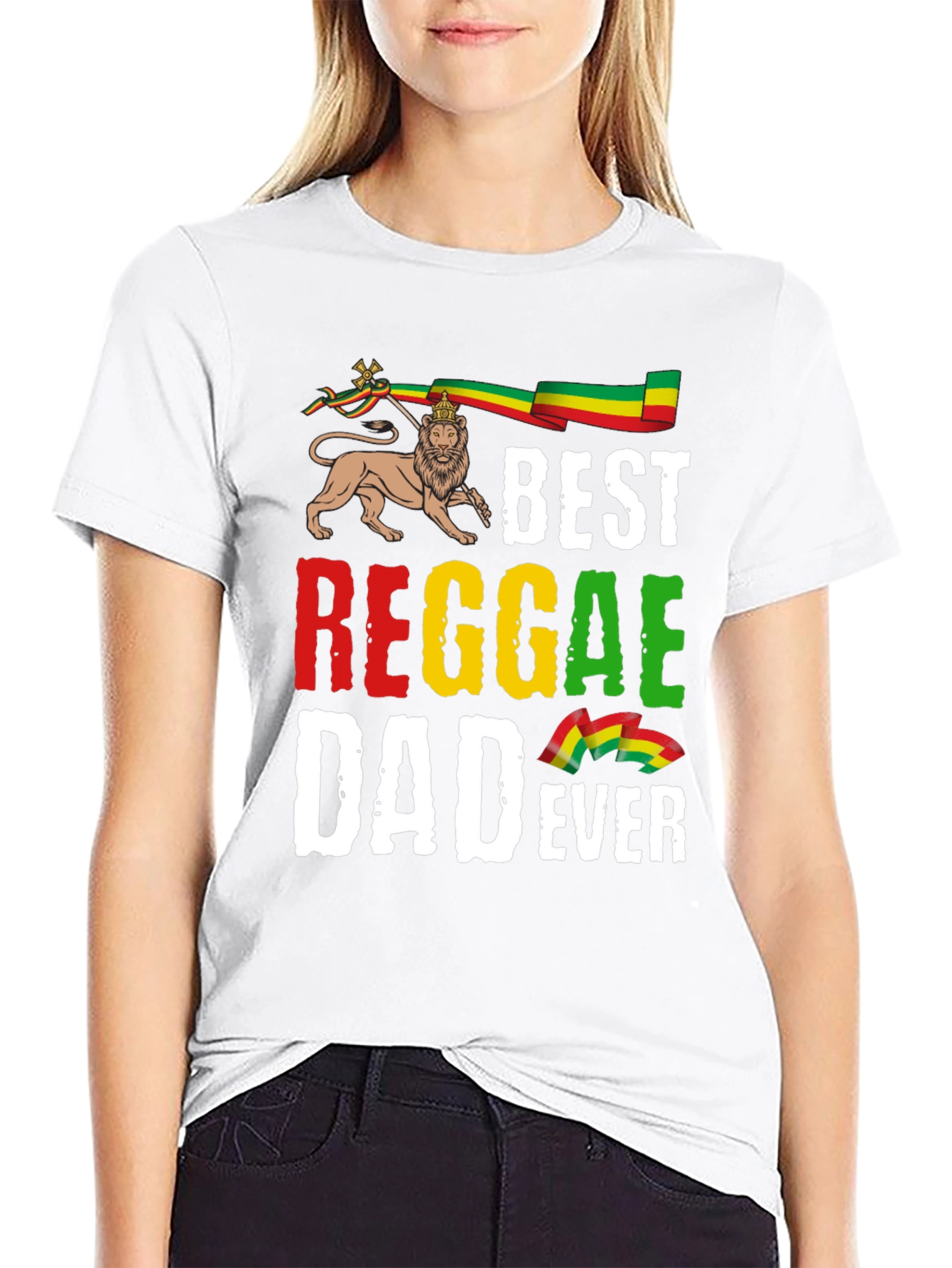 Best Reggae Dad Ever Graphic T-Shirt