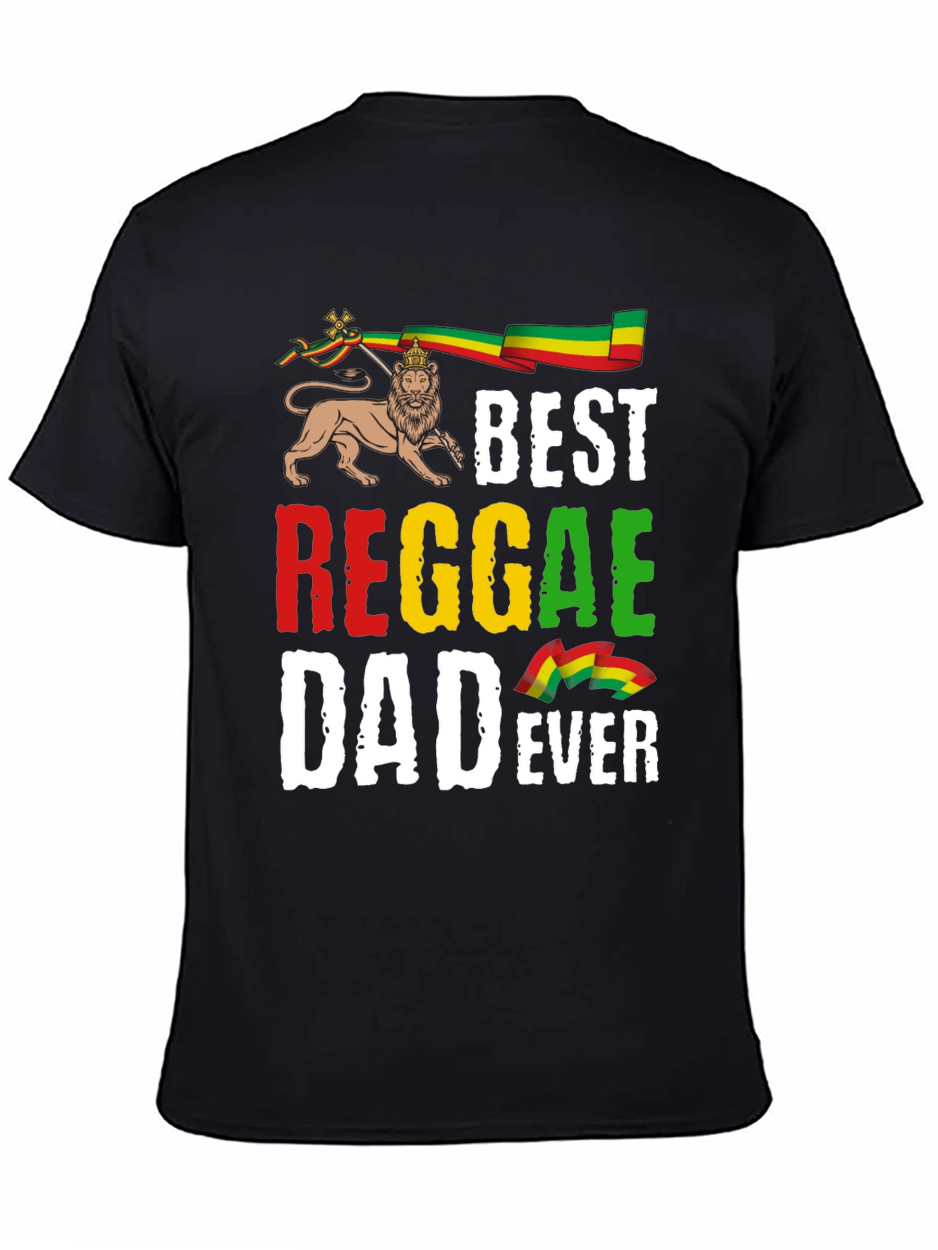 Best Reggae Dad Ever Graphic T-Shirt