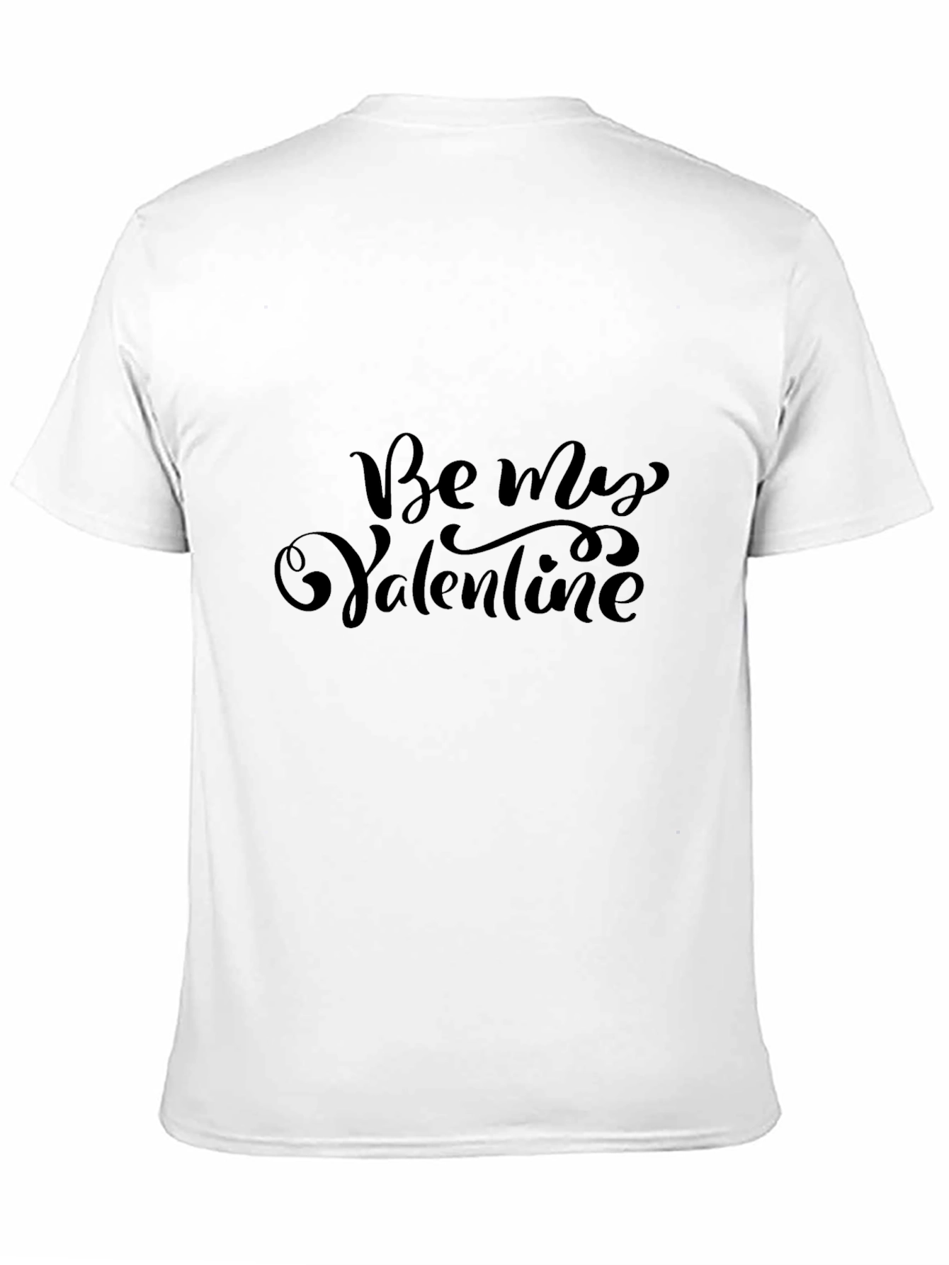 Be My Valentine Black T-Shirt