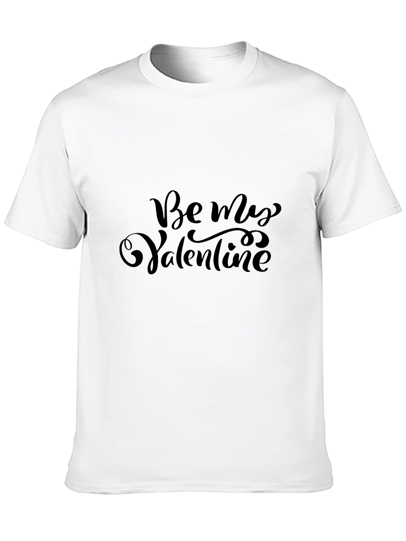 Be My Valentine Black T-Shirt