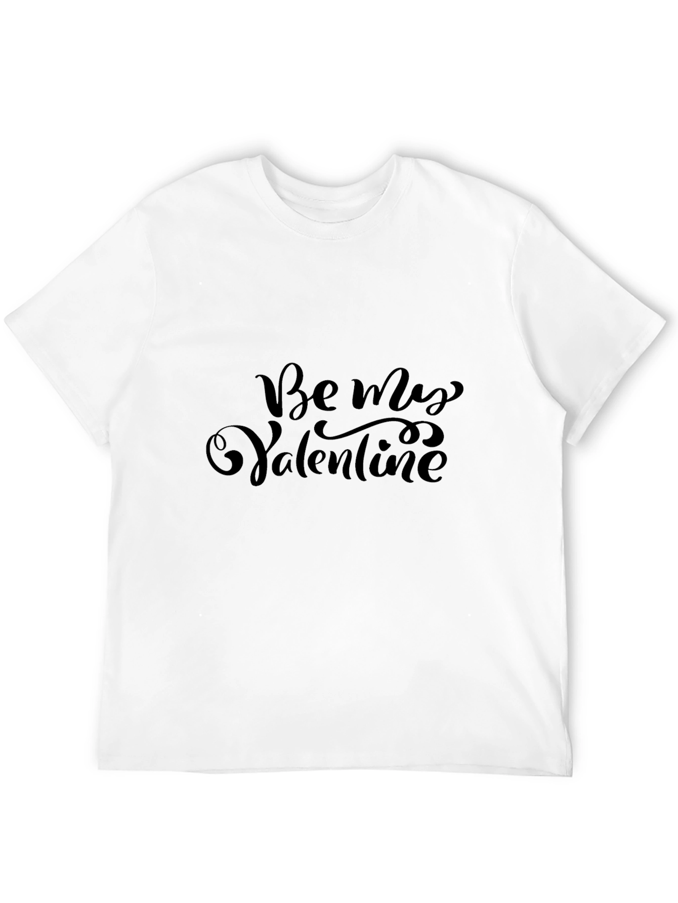 Be My Valentine Black T-Shirt