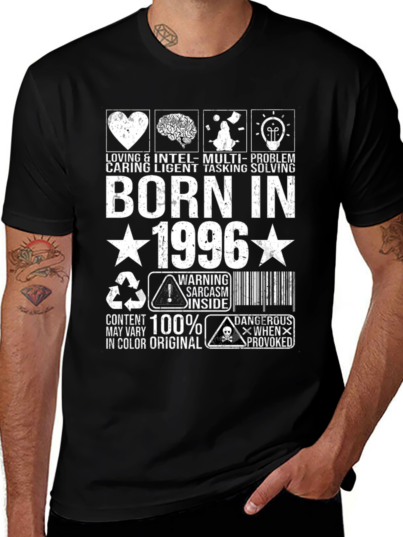Born in 1996 T-Shirt: Loving Intelligent Problem-Solving