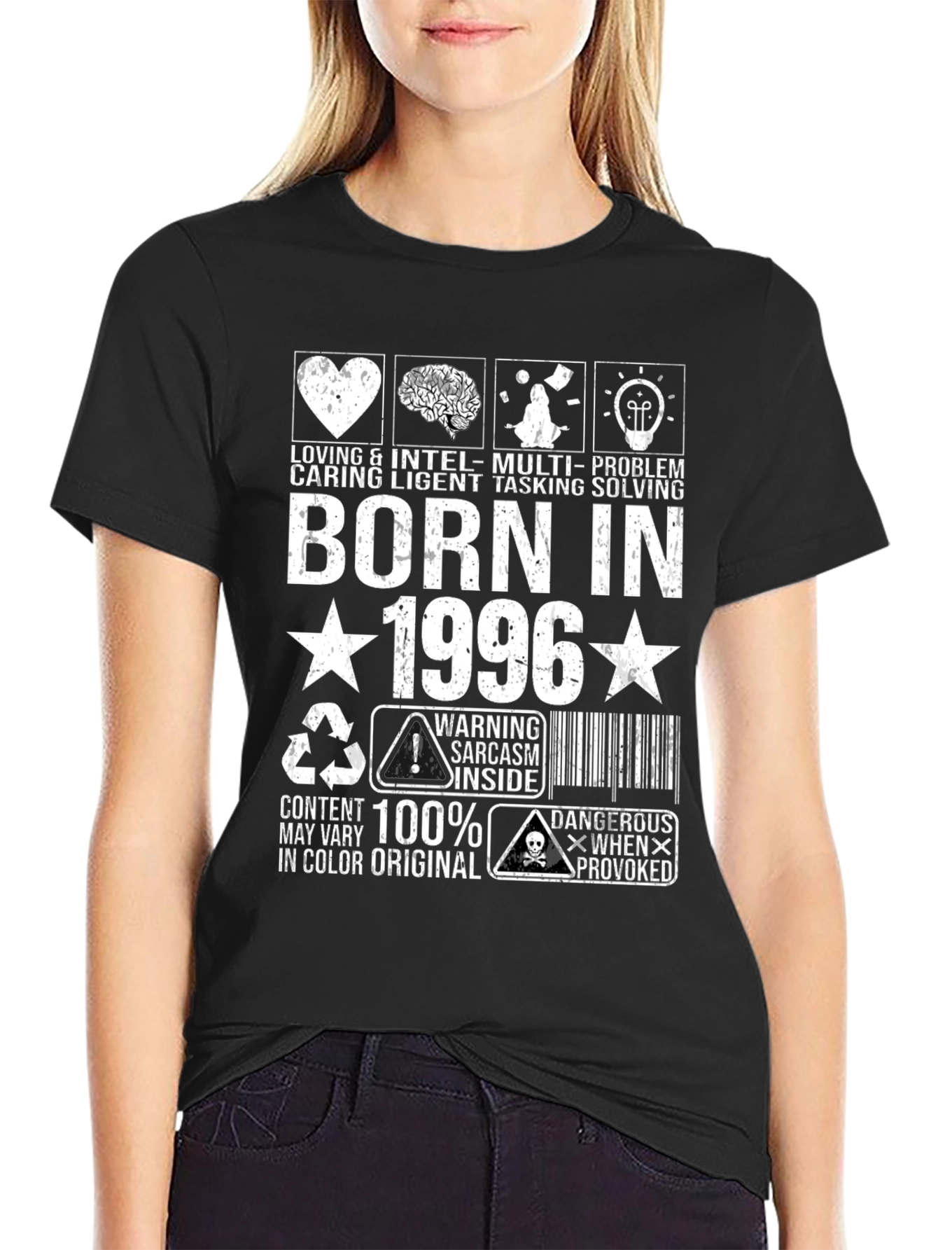 Born in 1996 T-Shirt: Loving Intelligent Problem-Solving