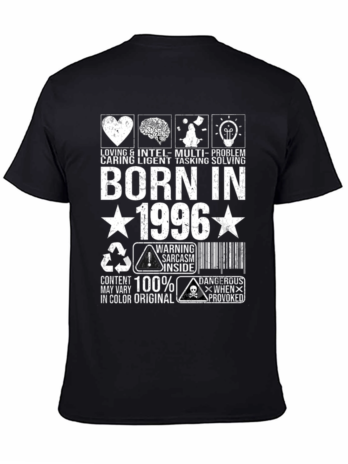 Born in 1996 T-Shirt: Loving Intelligent Problem-Solving