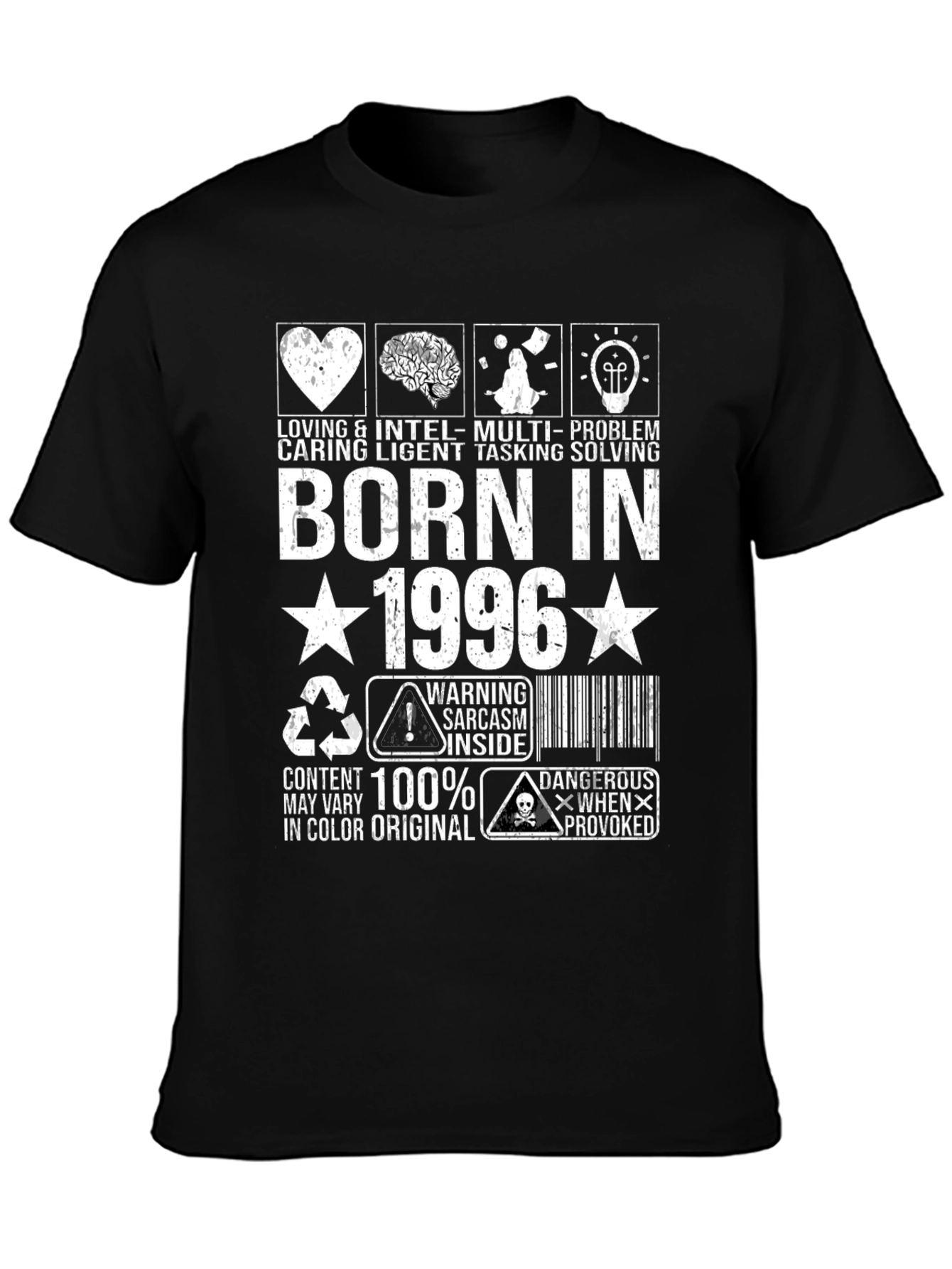 Born in 1996 T-Shirt: Loving Intelligent Problem-Solving
