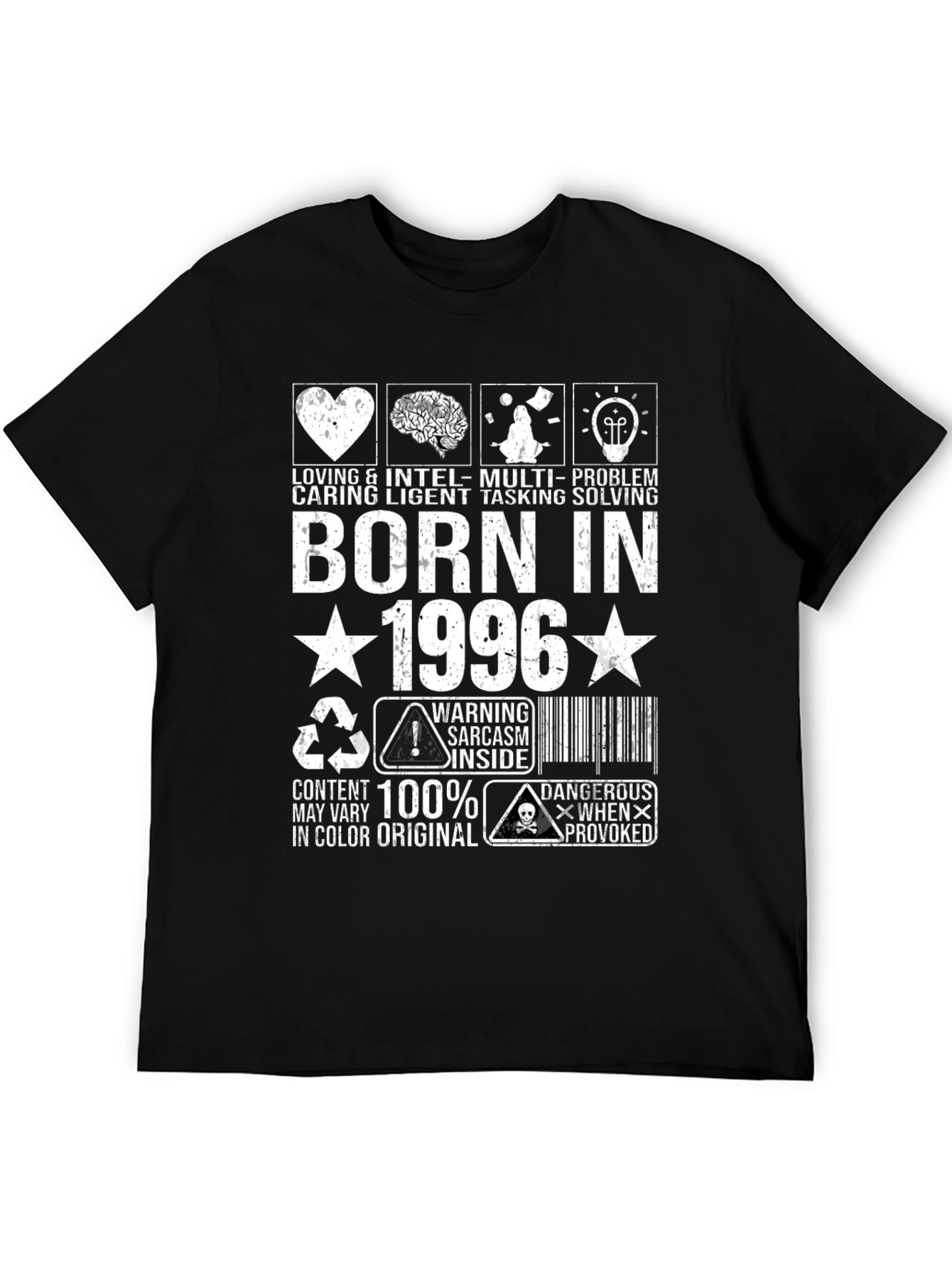 Born in 1996 T-Shirt: Loving Intelligent Problem-Solving