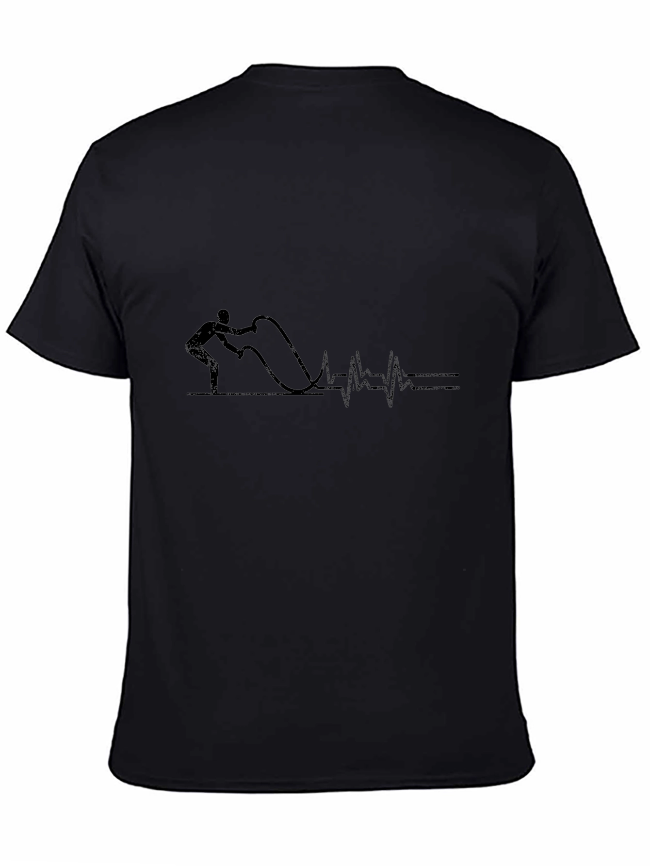 Fitness Pulse Black T-Shirt